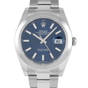 Rolex Datejust 41 Blue Dial Watch 126300