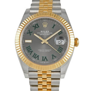 Rolex Datejust 41 Slate Roman Dial Watch 126333