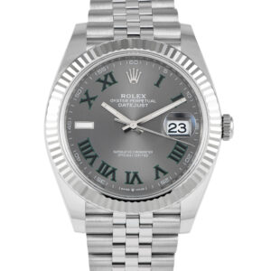 Rolex Datejust 41 Slate Roman Dial Watch 126334