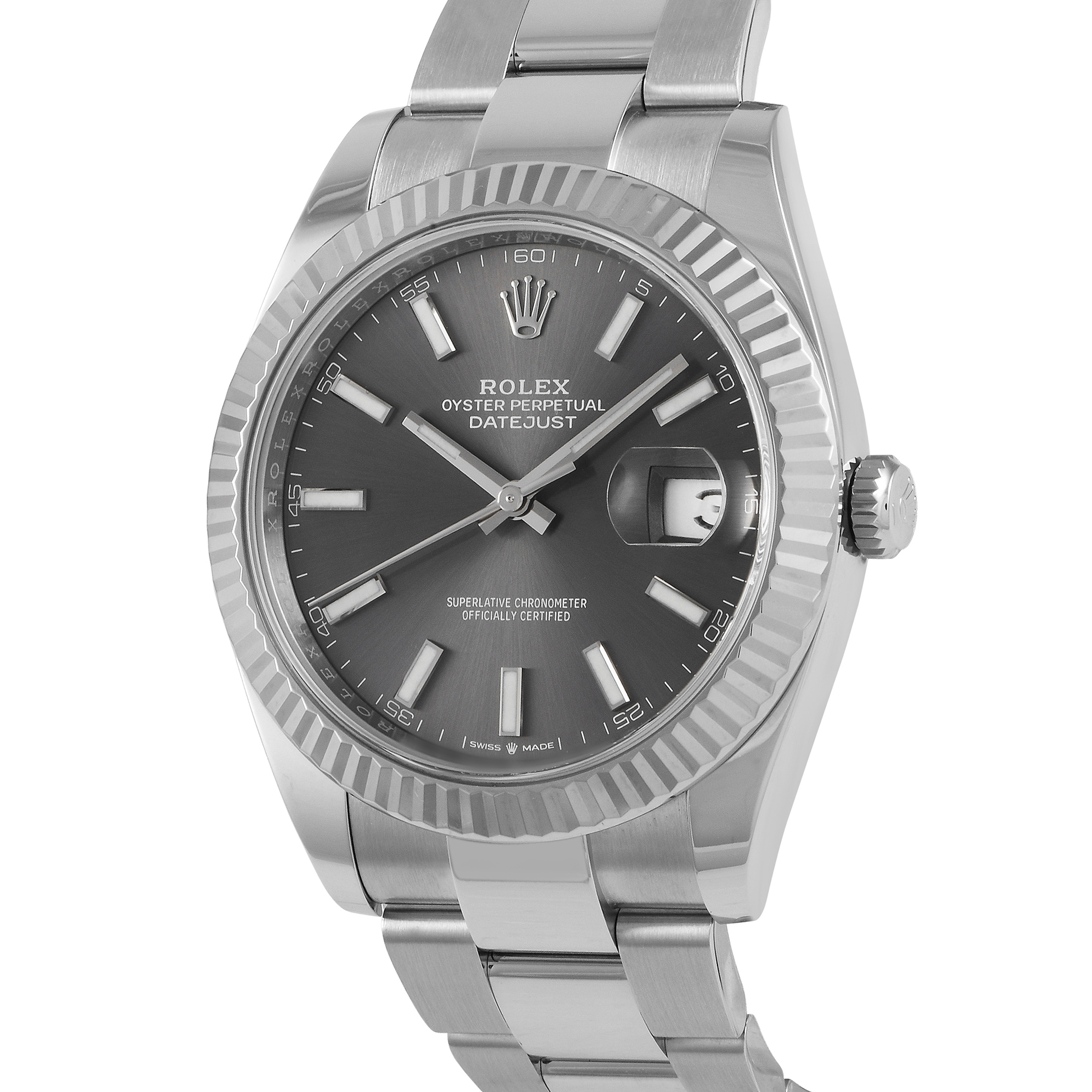 Rolex Datejust 41 Slate Dial Watch 126334-0013
