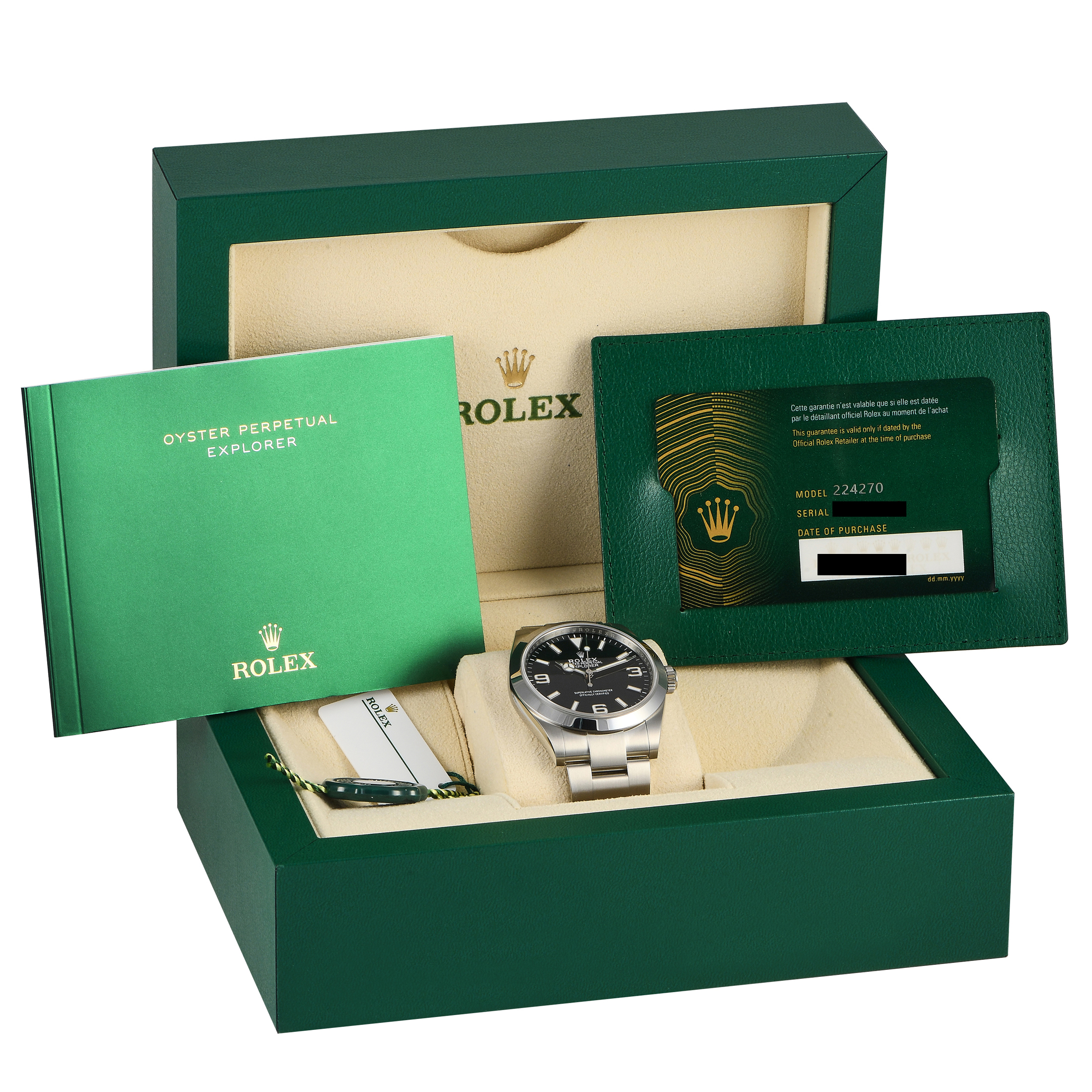 Rolex Explorer 40 Watch 224270