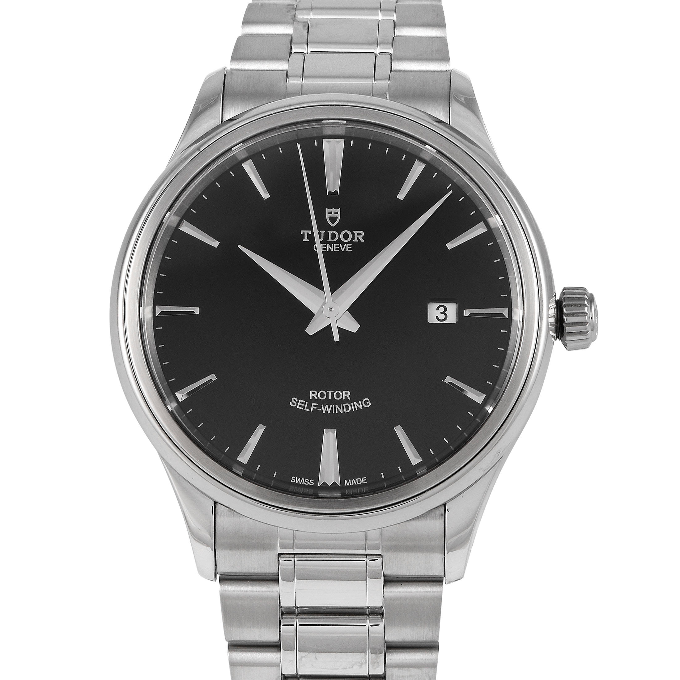 Tudor Style Black Dial Watch 12700