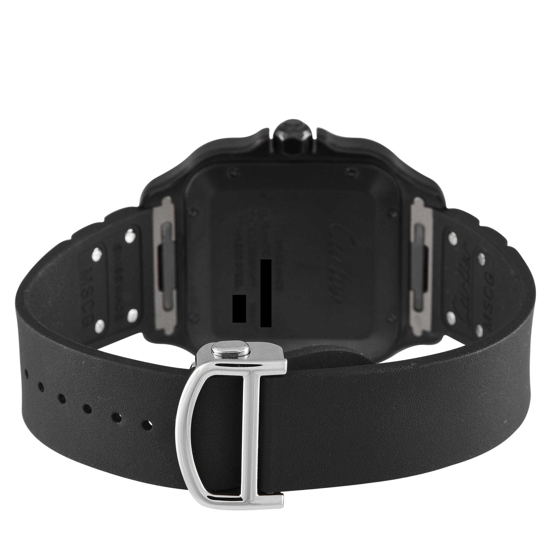 Cartier Santos de Cartier Black ADLC All Black Watch WSSA0039