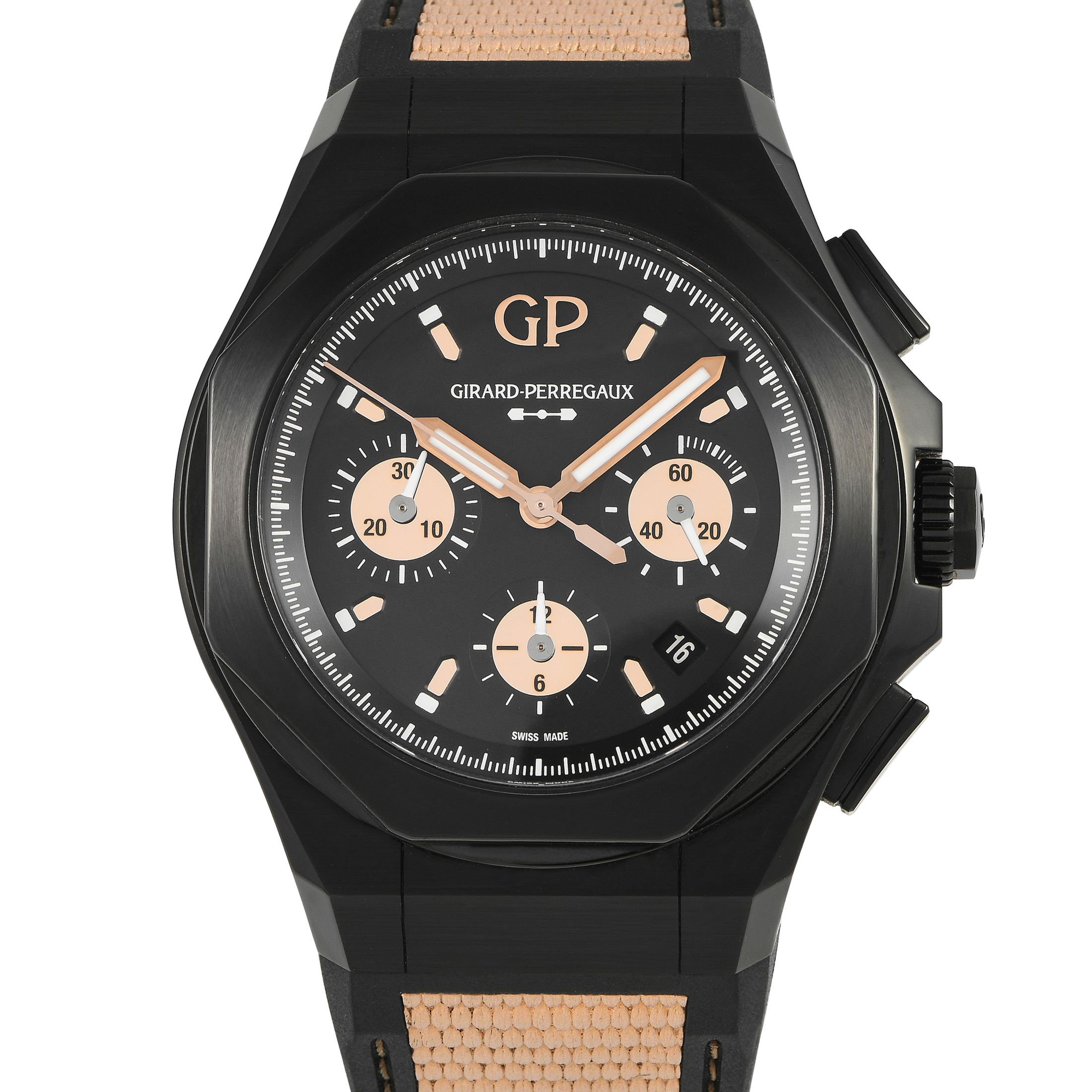 Girard Perregaux Laureato Absolute Gold Fever Watch 81060-21-492-FH3A