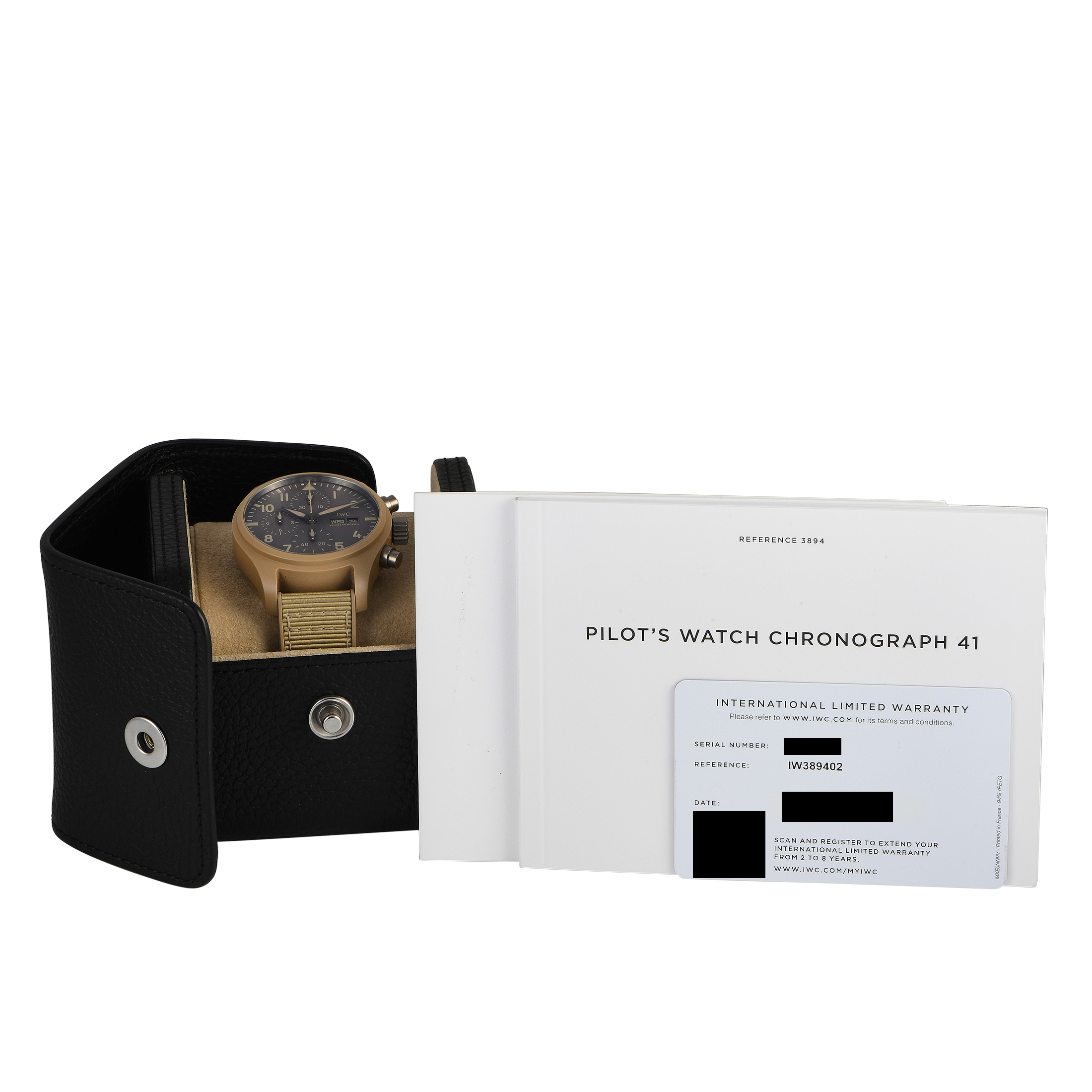 IWC Pilot's Chronograph 41 Top Gun Mojave Desert Watch IW389402