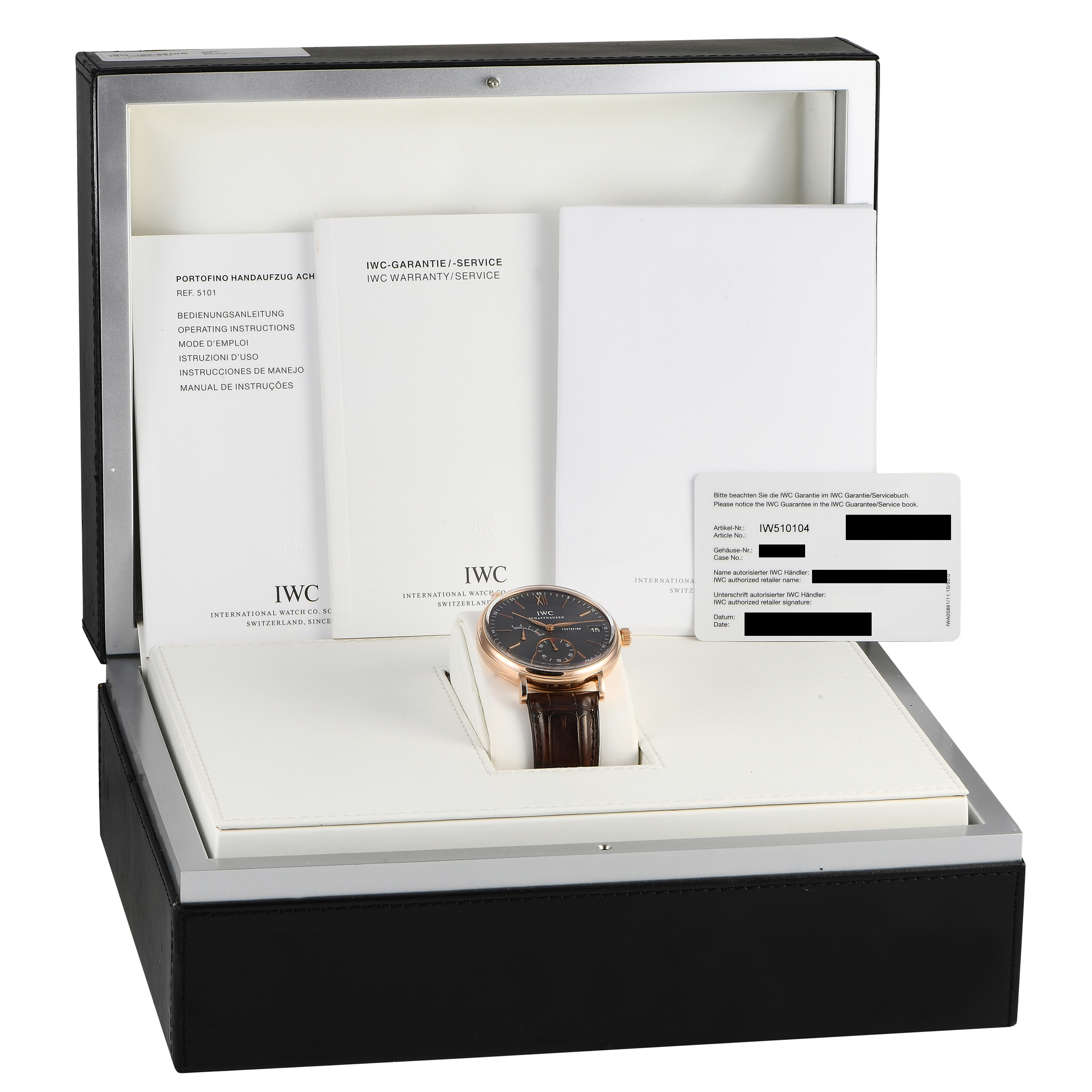 IWC Portofino Hand-Wound Eight Days Watch IW510104