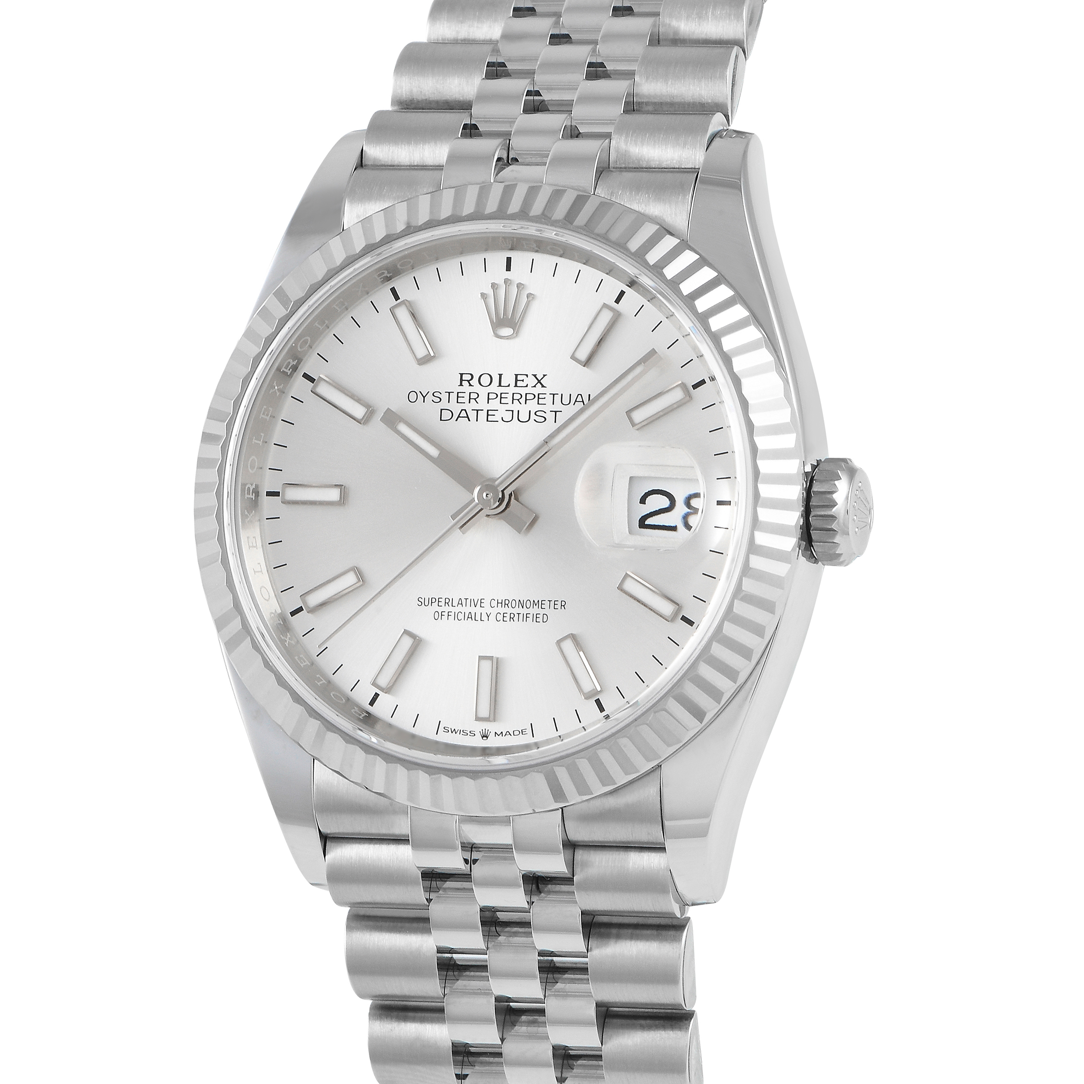 Rolex Datejust 36 Silver Dial Watch 126234