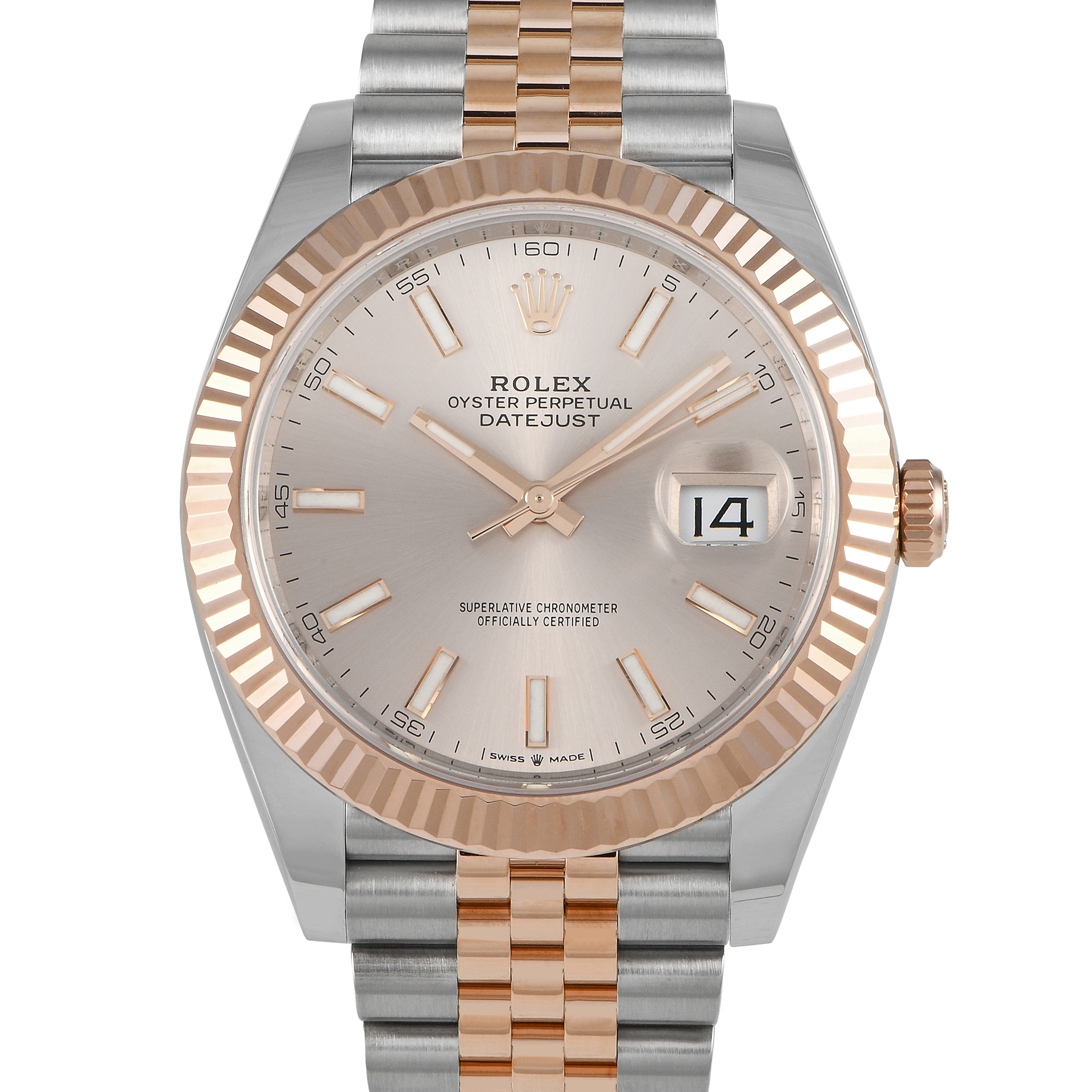 Rolex Datejust 41 Sundust Dial Watch 126331