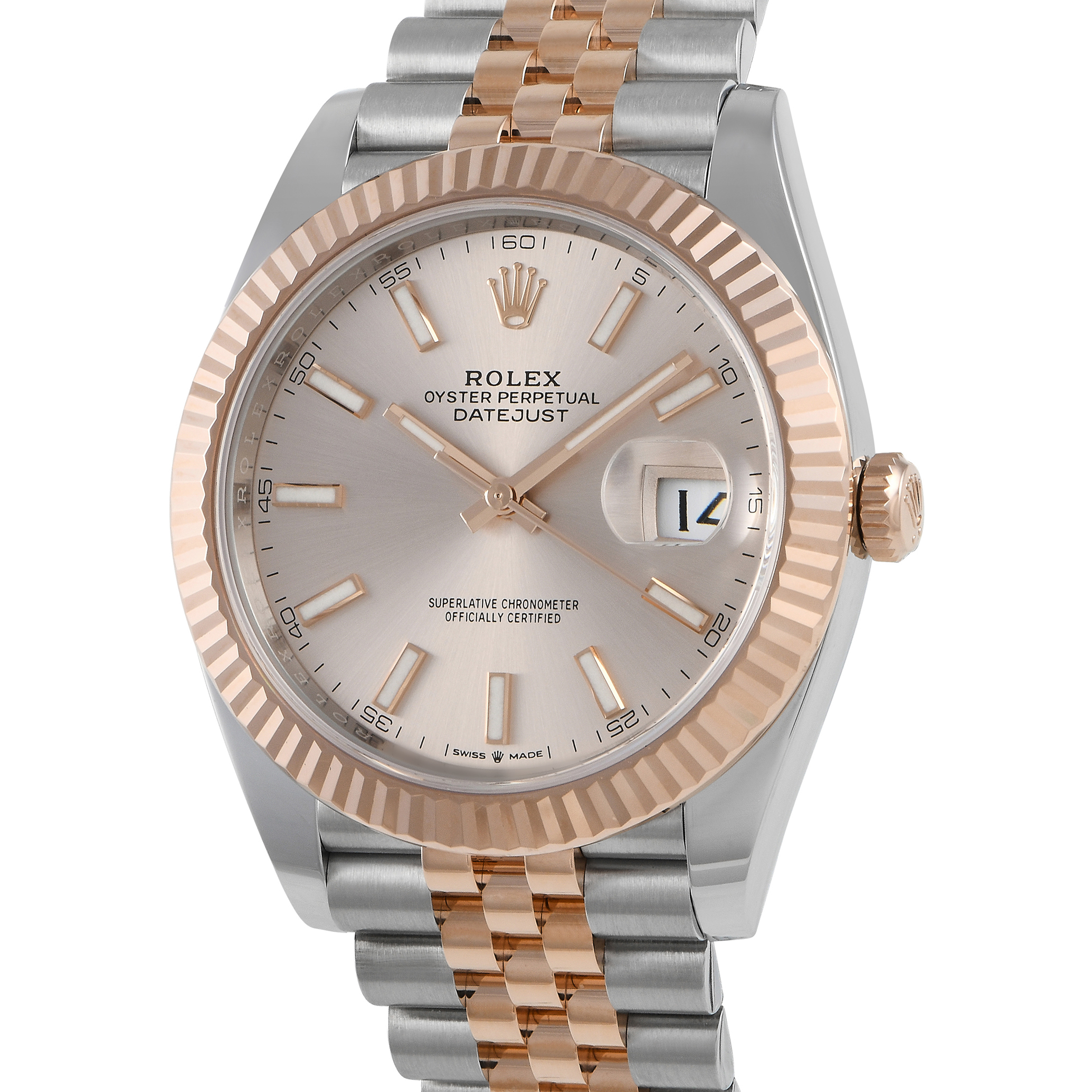 Rolex Datejust 41 Sundust Dial Watch 126331