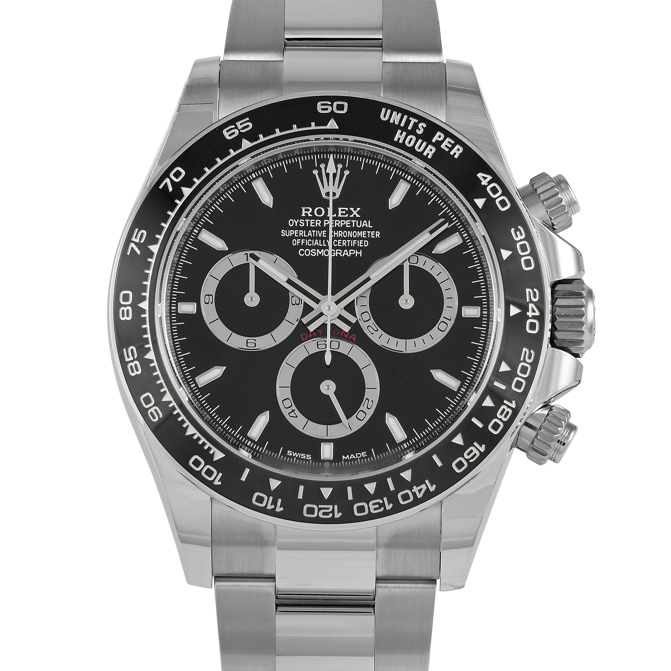 Rolex Daytona Black Dial Watch 126500LN