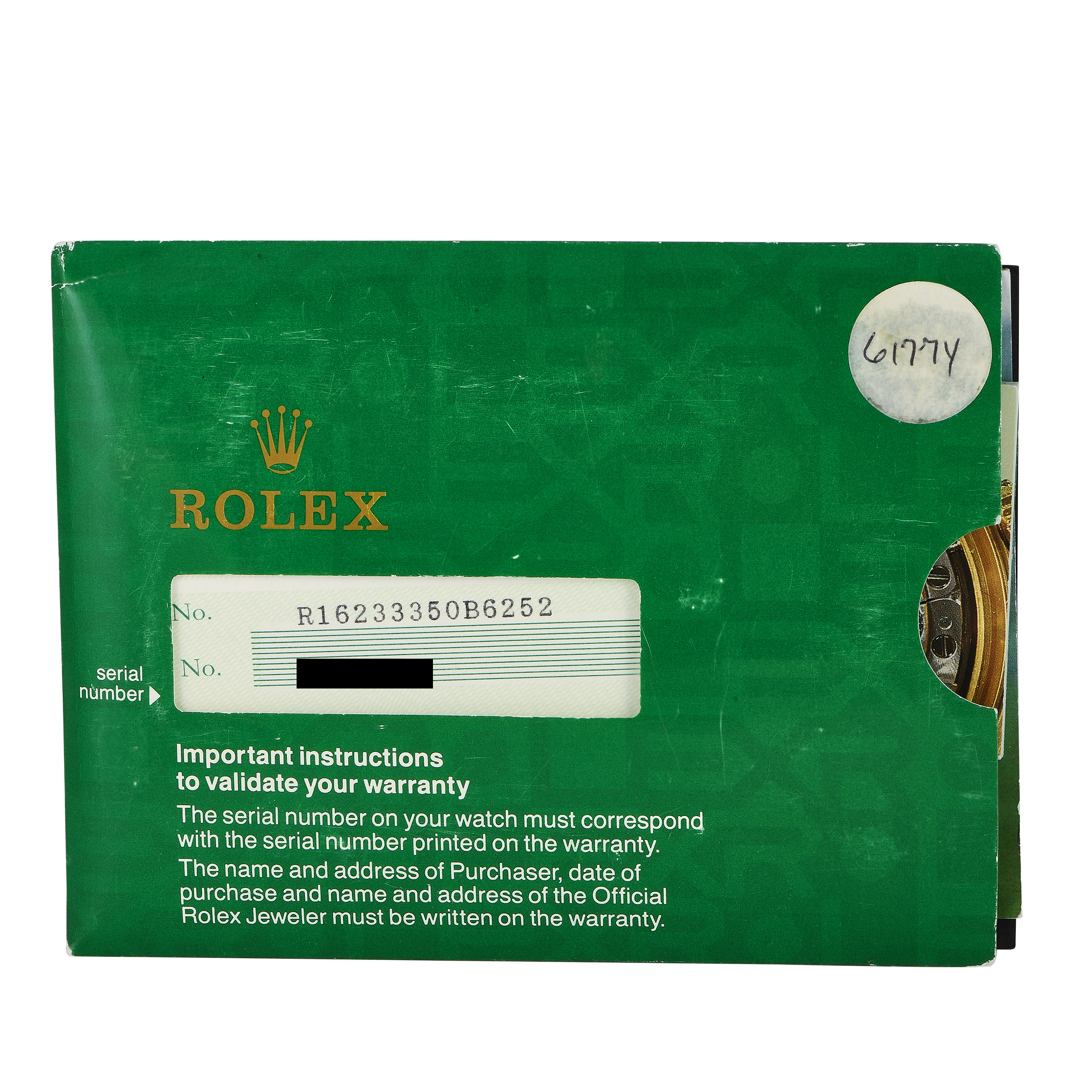 Rolex Datejust 36 Watch 16233