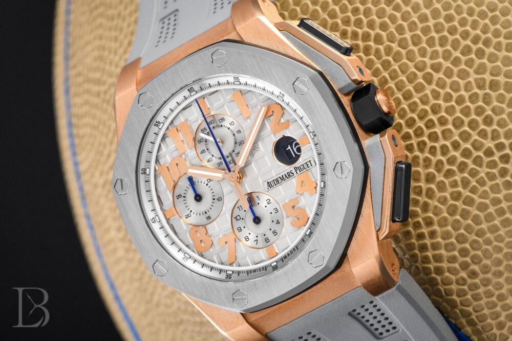 Lebron James AP watch, ref. 26210OI (Rose gold ROO with titanium bezel)