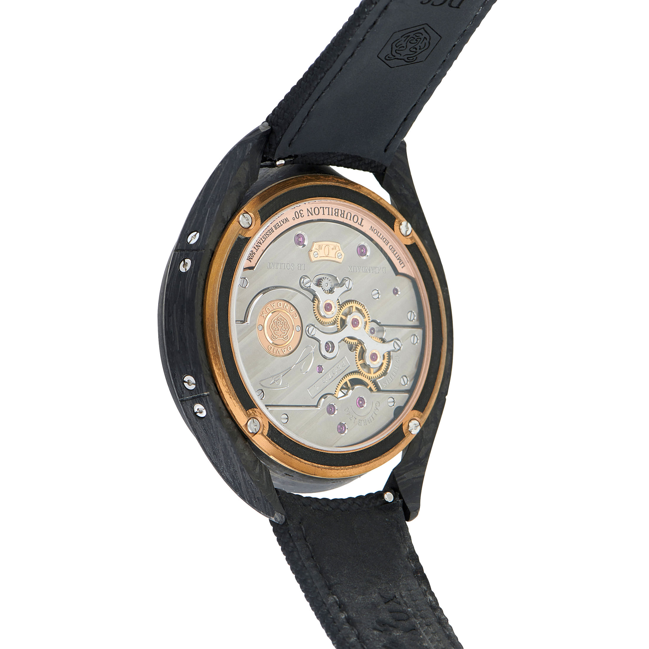 David Candaux DC6 Carbon Prototype 1 Limited Edition Watch DC6 Proto 1