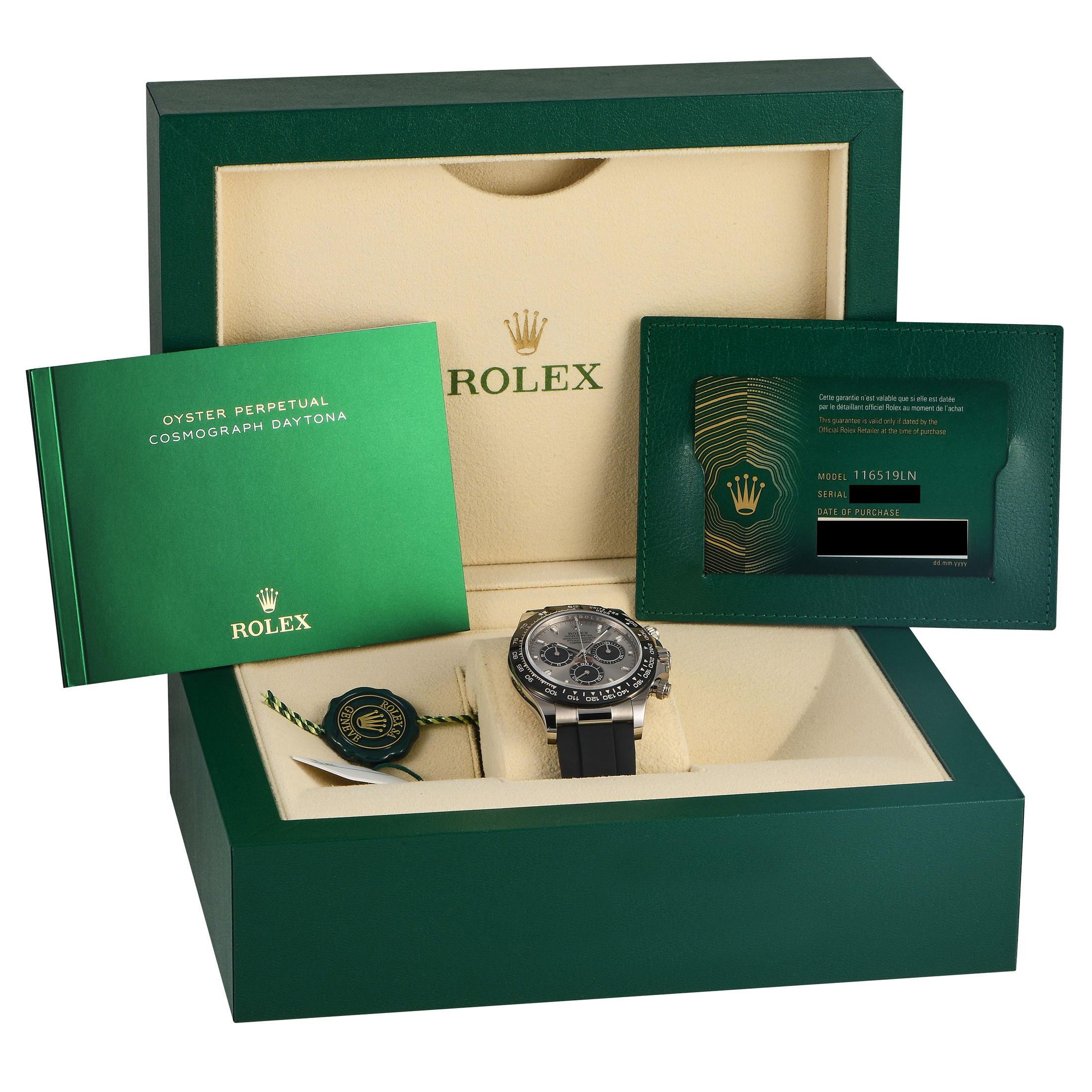 Rolex Cosmograph Daytona 40mm Watch 116519LN