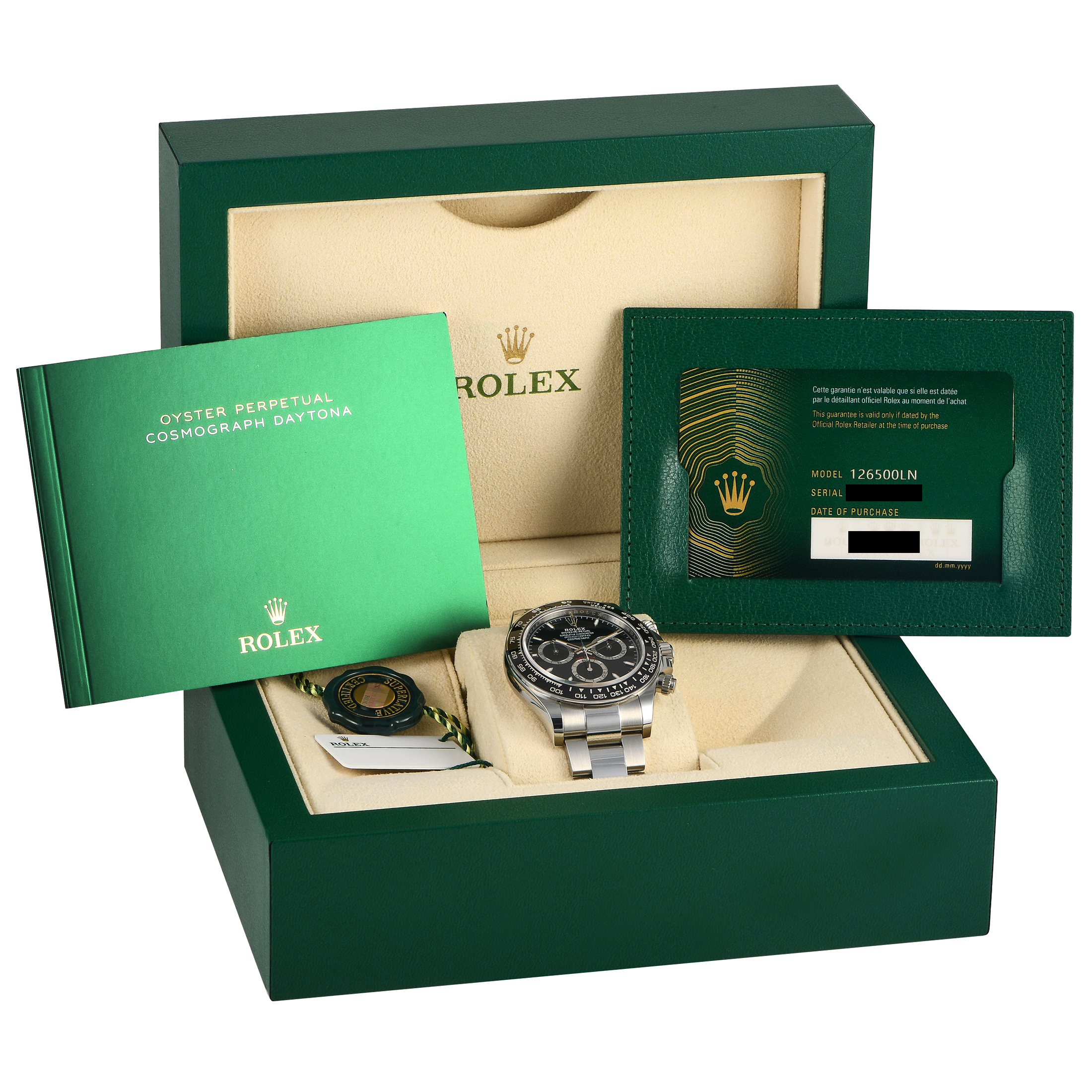 Rolex Cosmograph Daytona Watch 126500LN