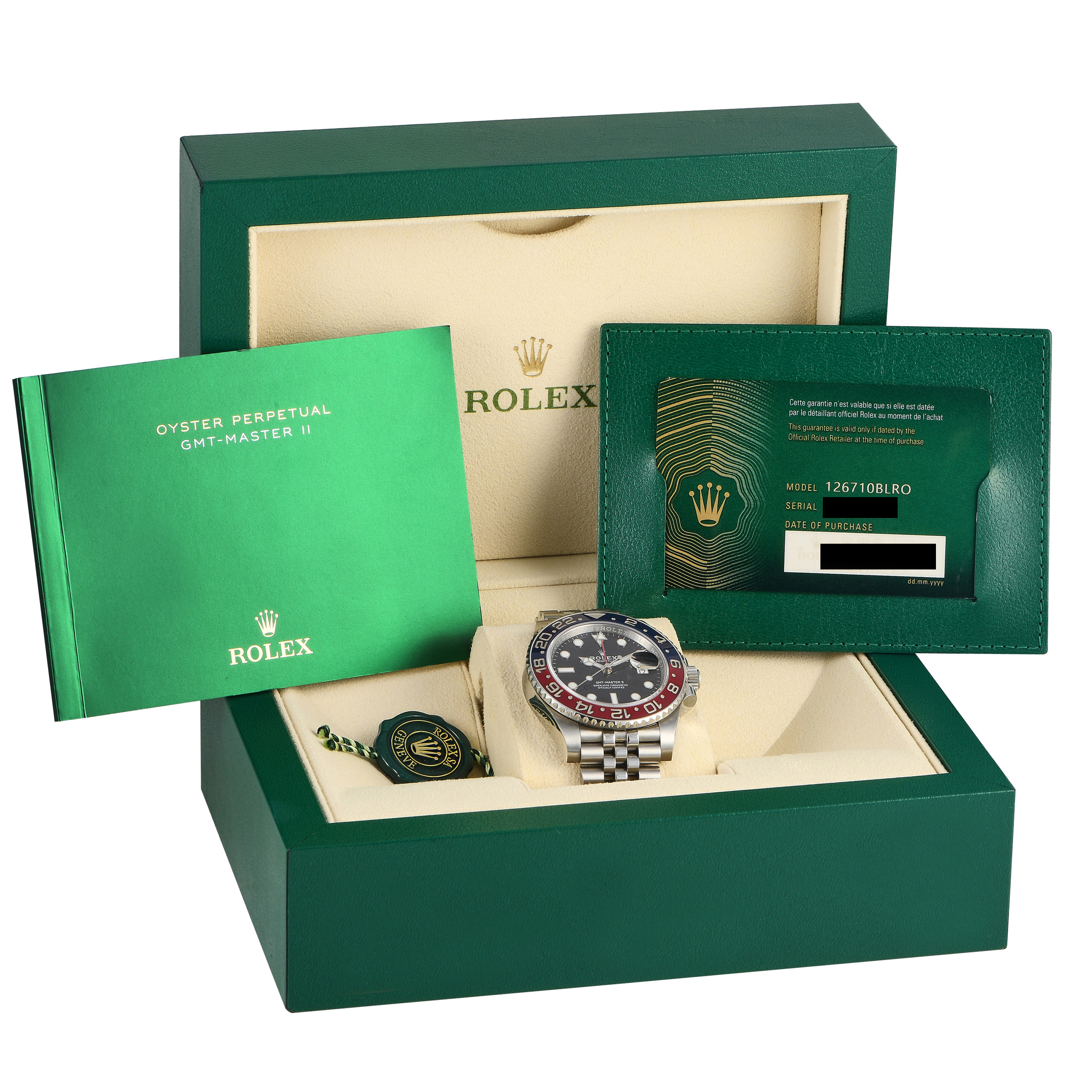 Rolex GMT-Master II Pepsi Watch 126710BLRO