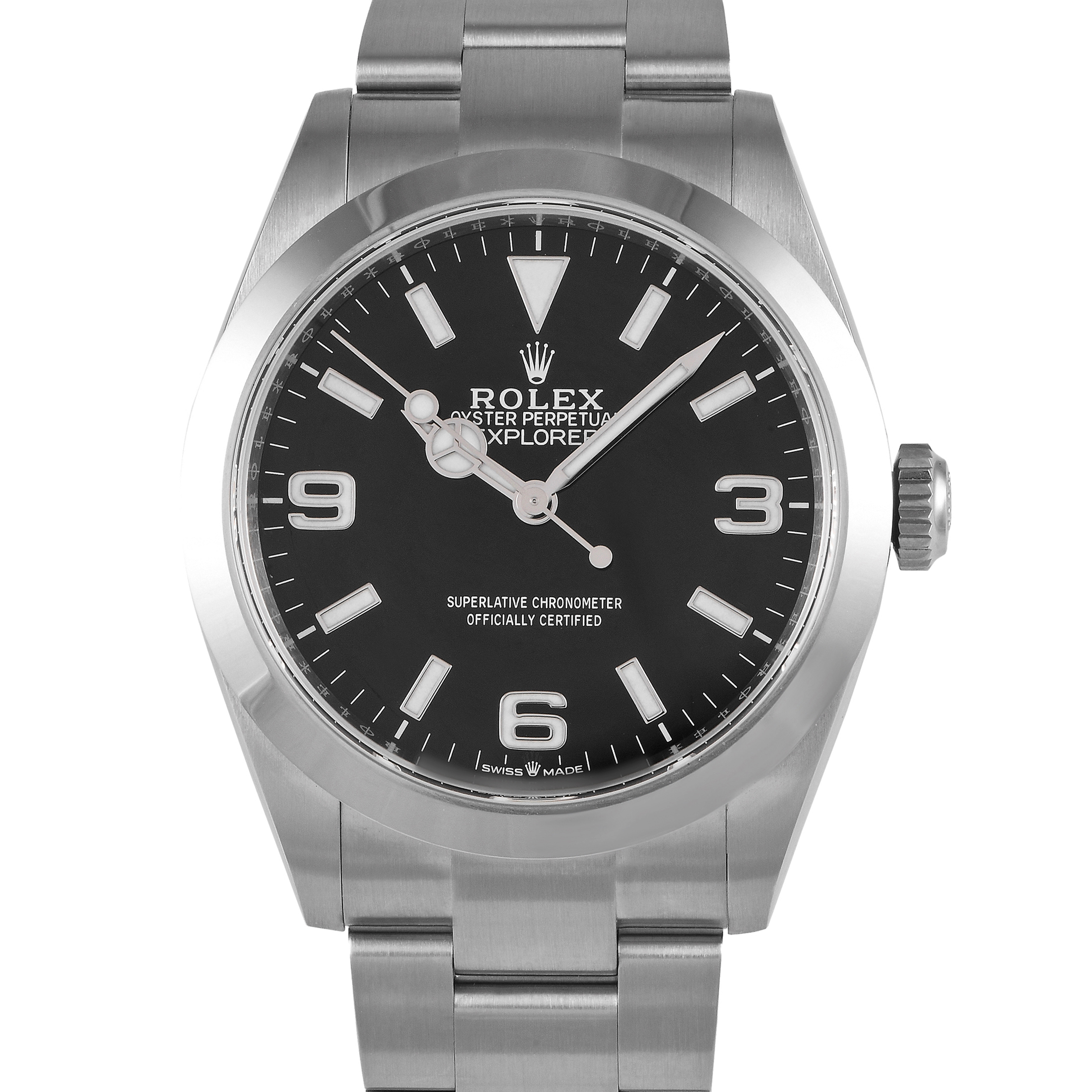 Rolex Explorer 40 Black Dial Watch 224270