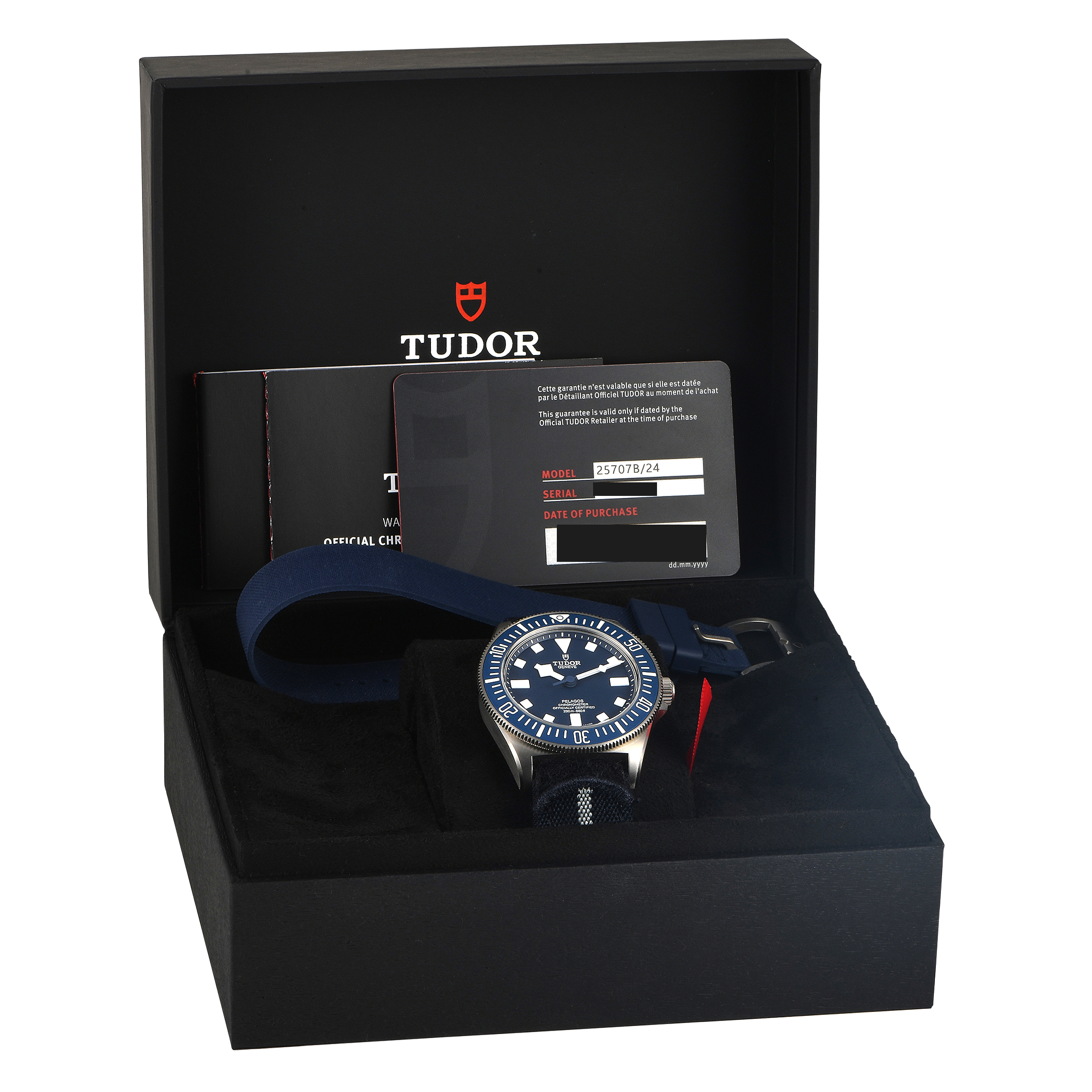 Tudor Pelagos FXD Blue Dial Watch M25707B/24