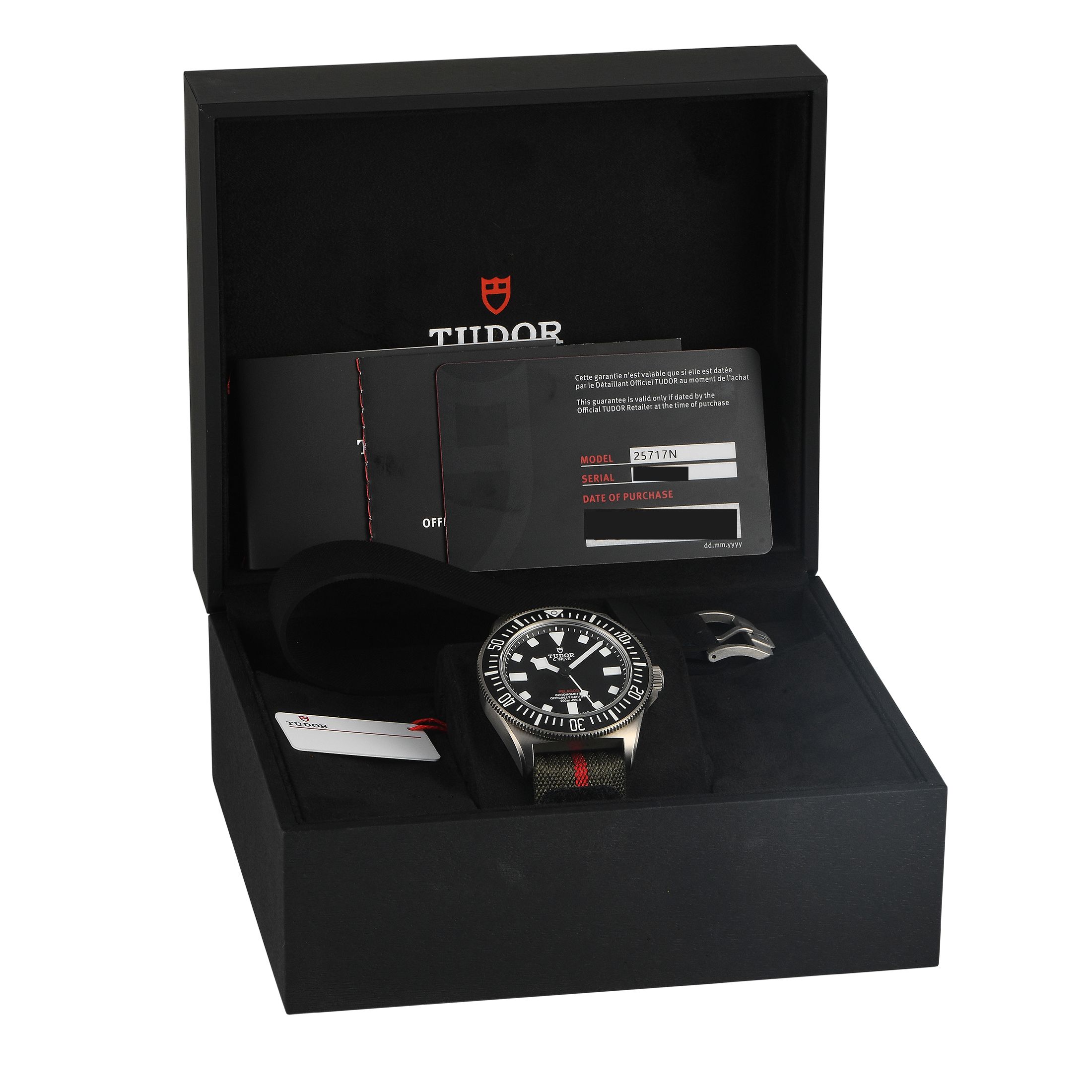 Tudor Pelagos FXD Black Dial Watch 25717N