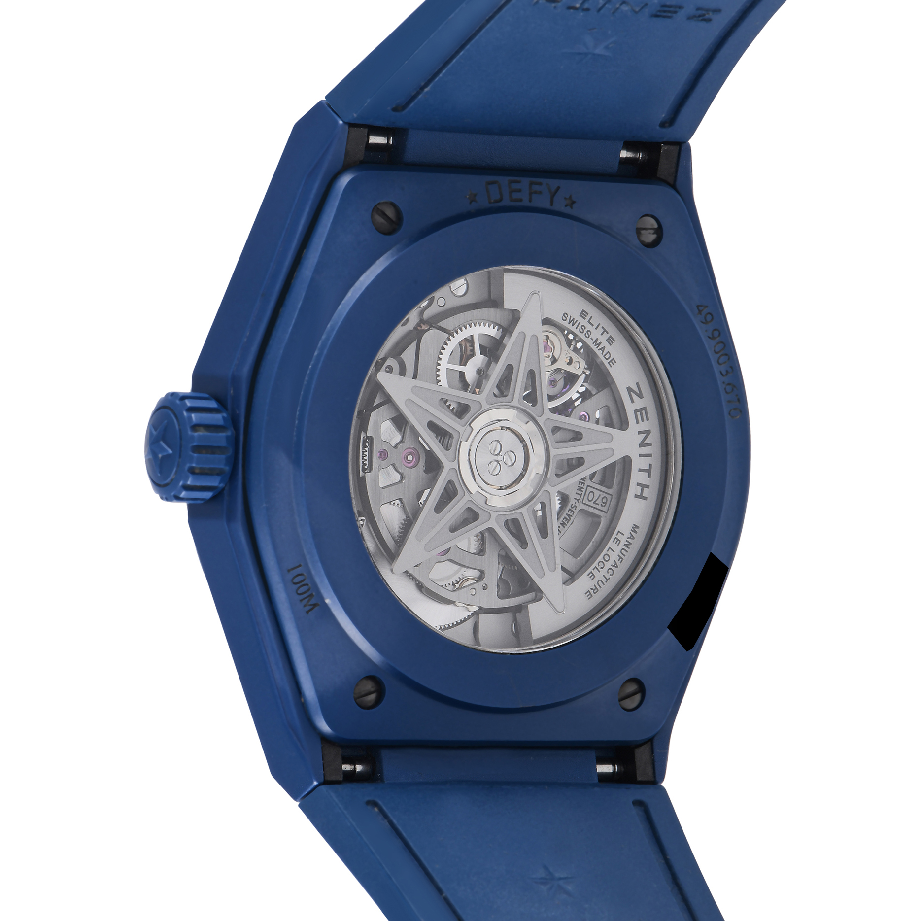 Zenith Defy Classic Blue Ceramic Watch 49.9003.670/51.R793