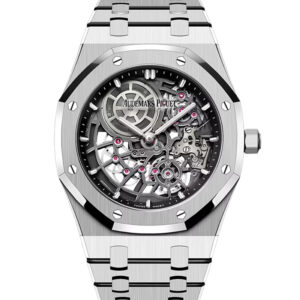 Audemars Piguet Royal Oak Jumbo Extra Thin Openworked Watch 16204bc.oo.1240bc.01