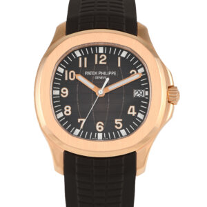 Patek Philippe Aquanaut Date Rose Gold Watch 5167R