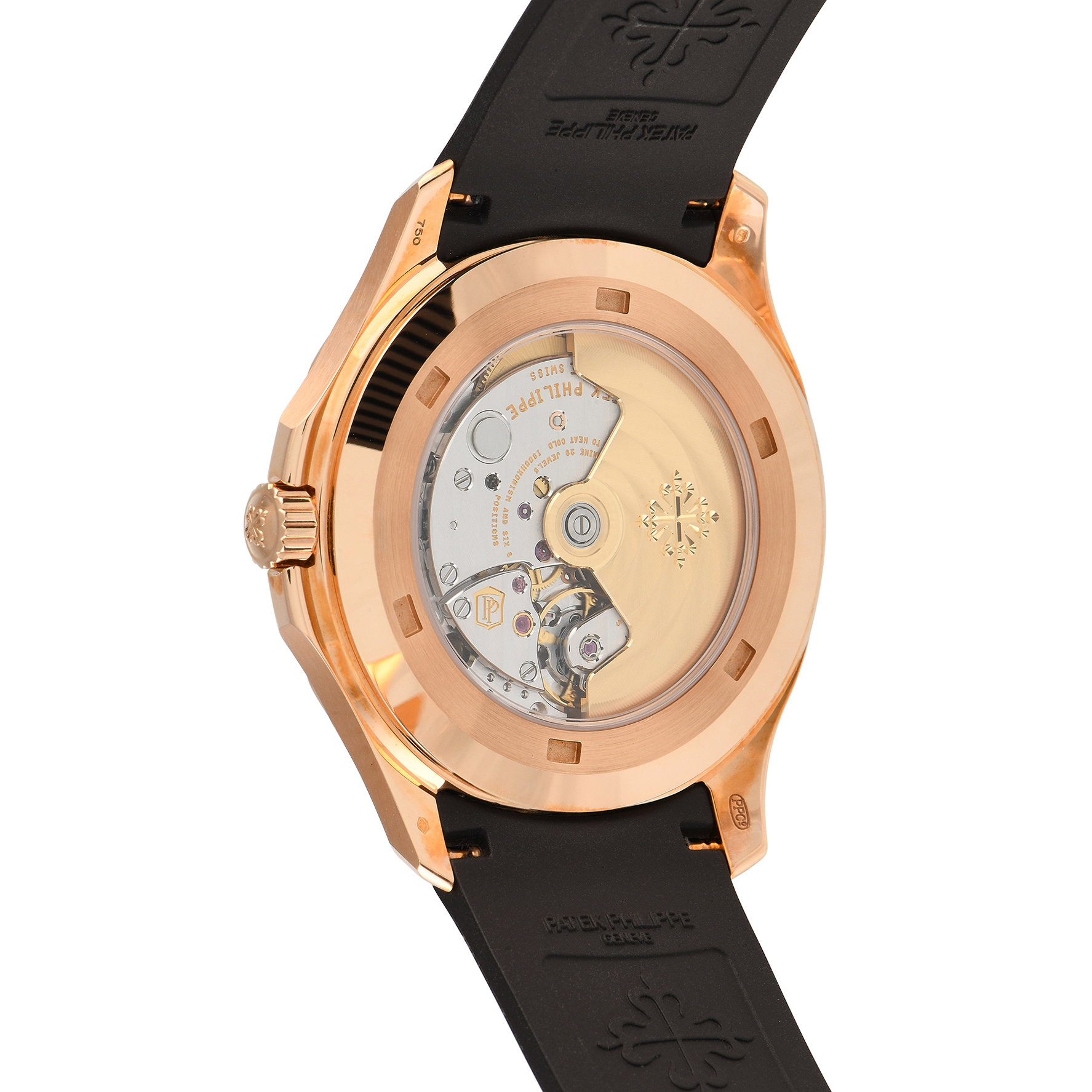 Patek Philippe Aquanaut Date Rose Gold Watch 5167R