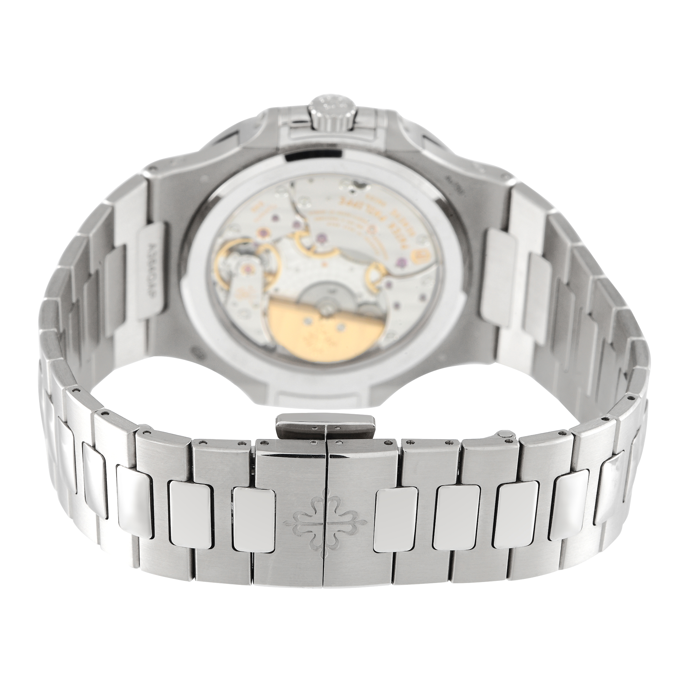 Patek Philippe Nautilus Perpetual Calendar White Gold Blue Dial Watch 5740/1G-001