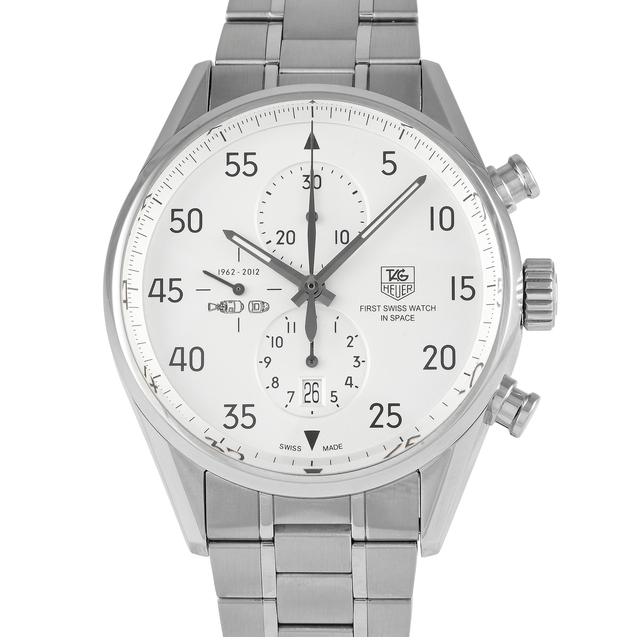 Tag Heuer Carrera SpaceX Chronograph Limited Edition Watch CAR2015.BA0796