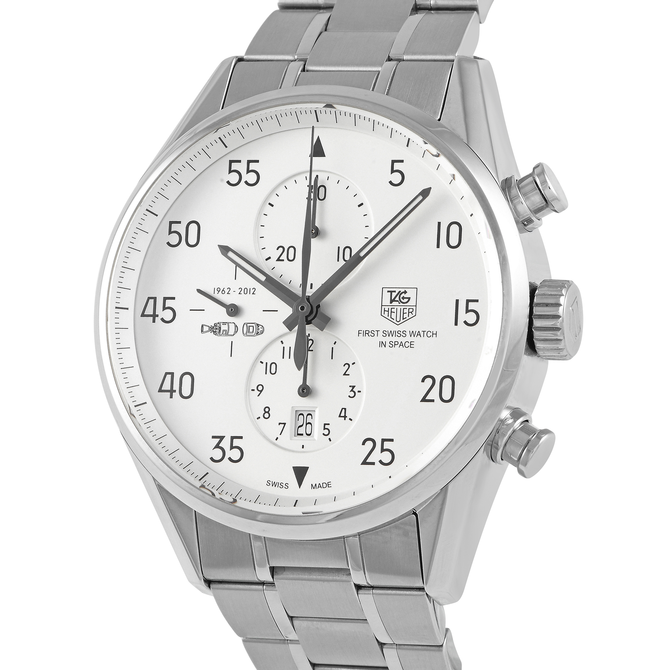 Tag Heuer Carrera SpaceX Chronograph Limited Edition Watch CAR2015.BA0796