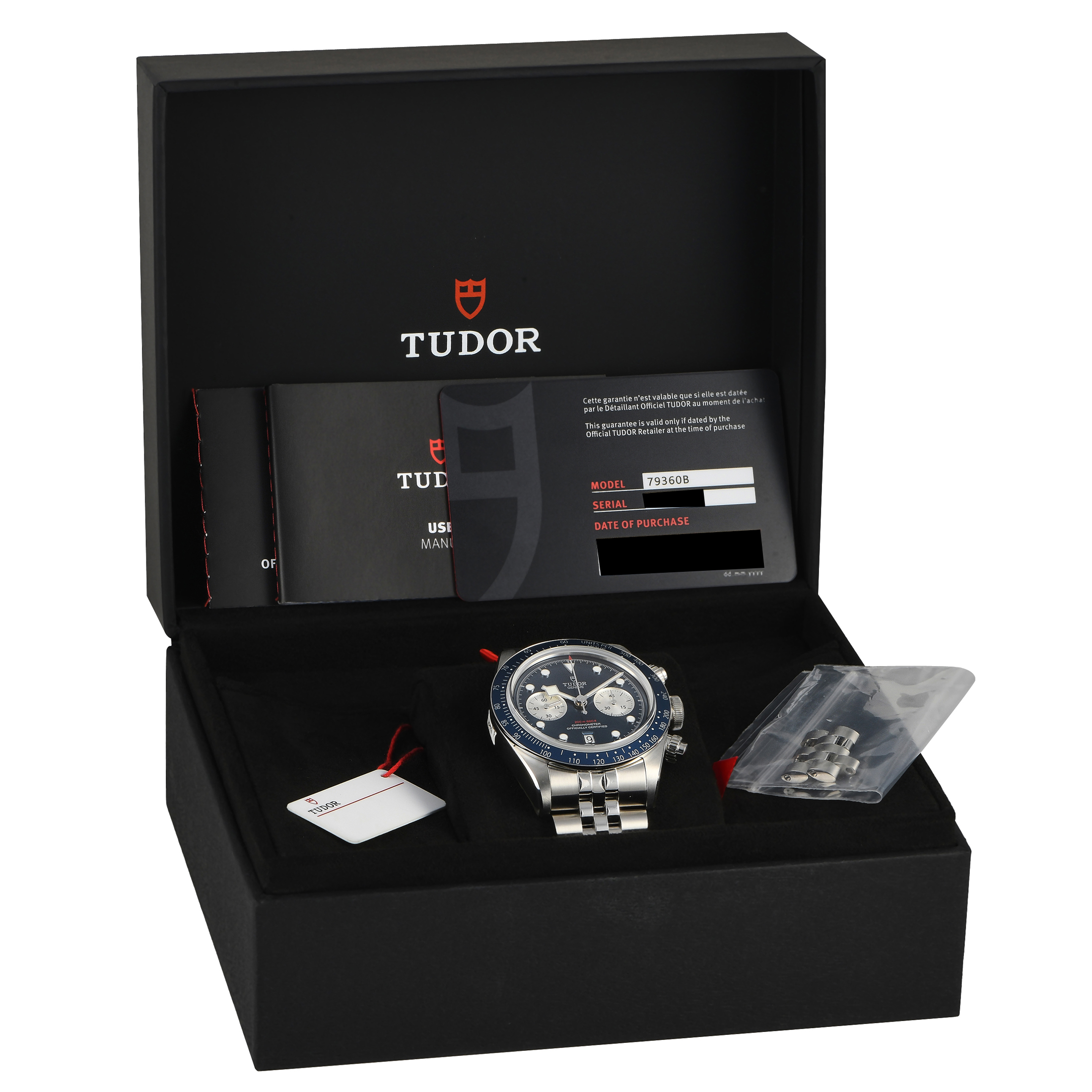 Tudor Black Bay Chrono Blue Watch 79360B