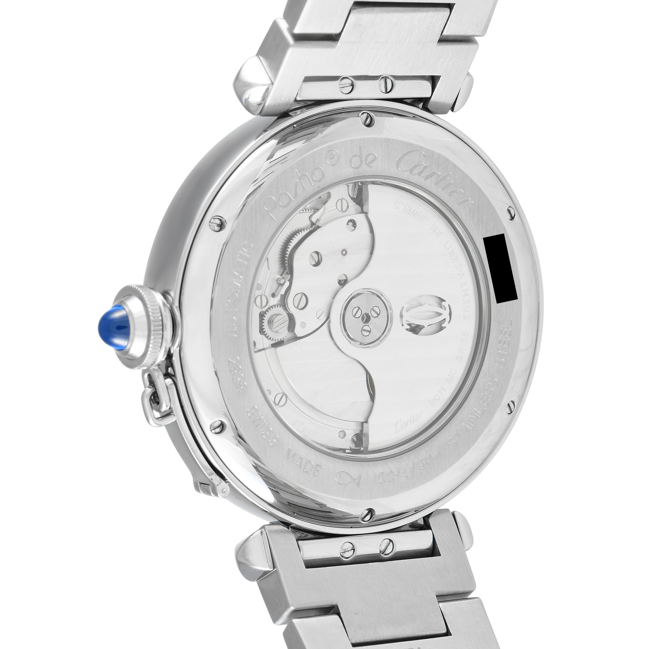 Cartier Pasha Big Date Moon Phase GMT Watch W31093M7