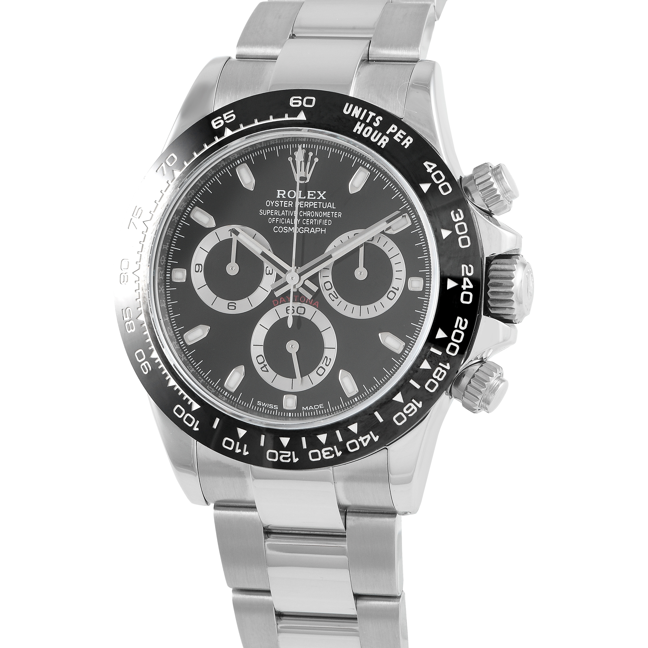Rolex Daytona Black Dial Watch 116500