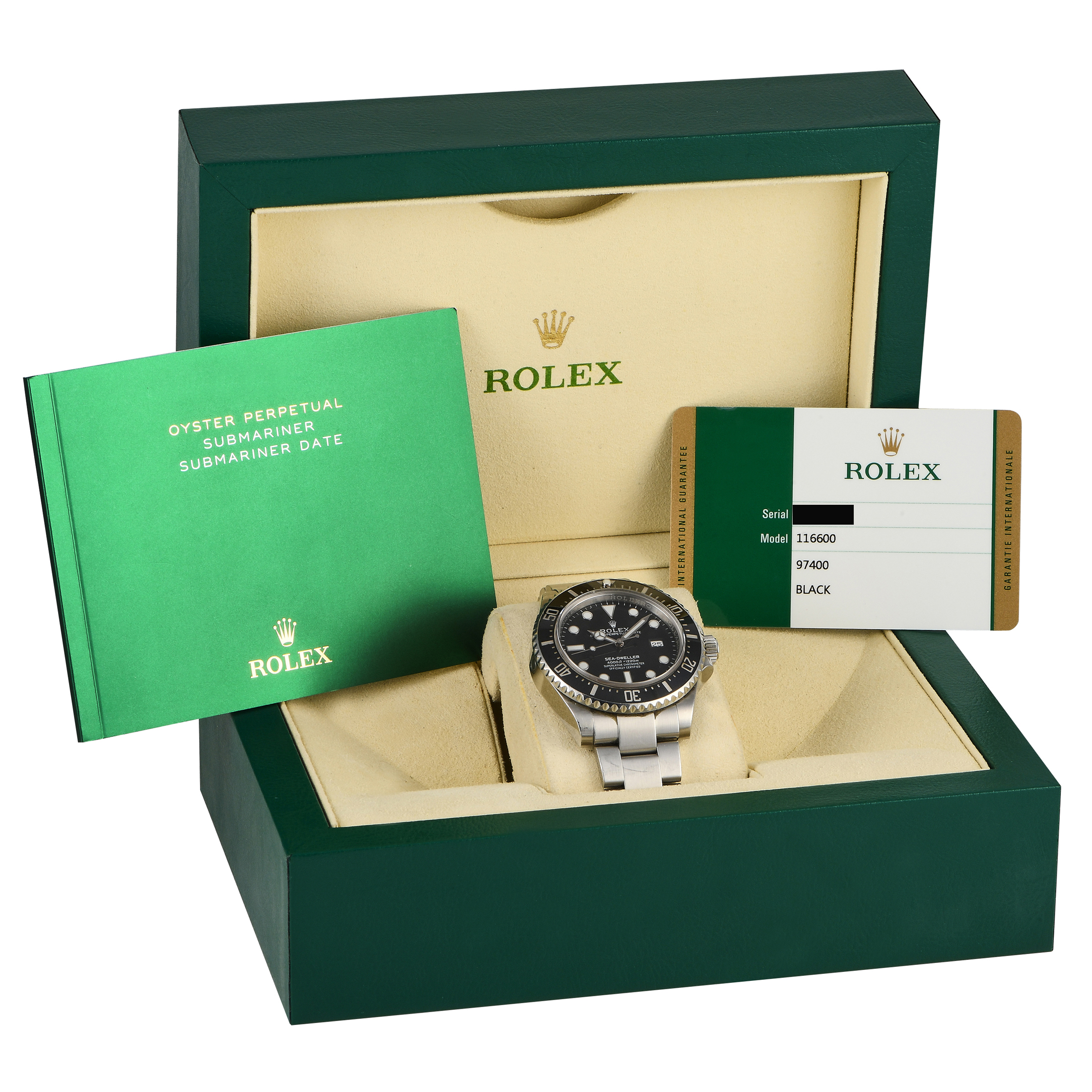 Rolex Sea-Dweller 40mm Watch 116600