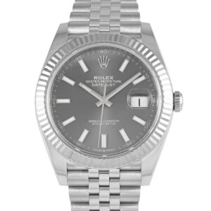 Rolex Datejust 41 Slate Dial Watch 126334
