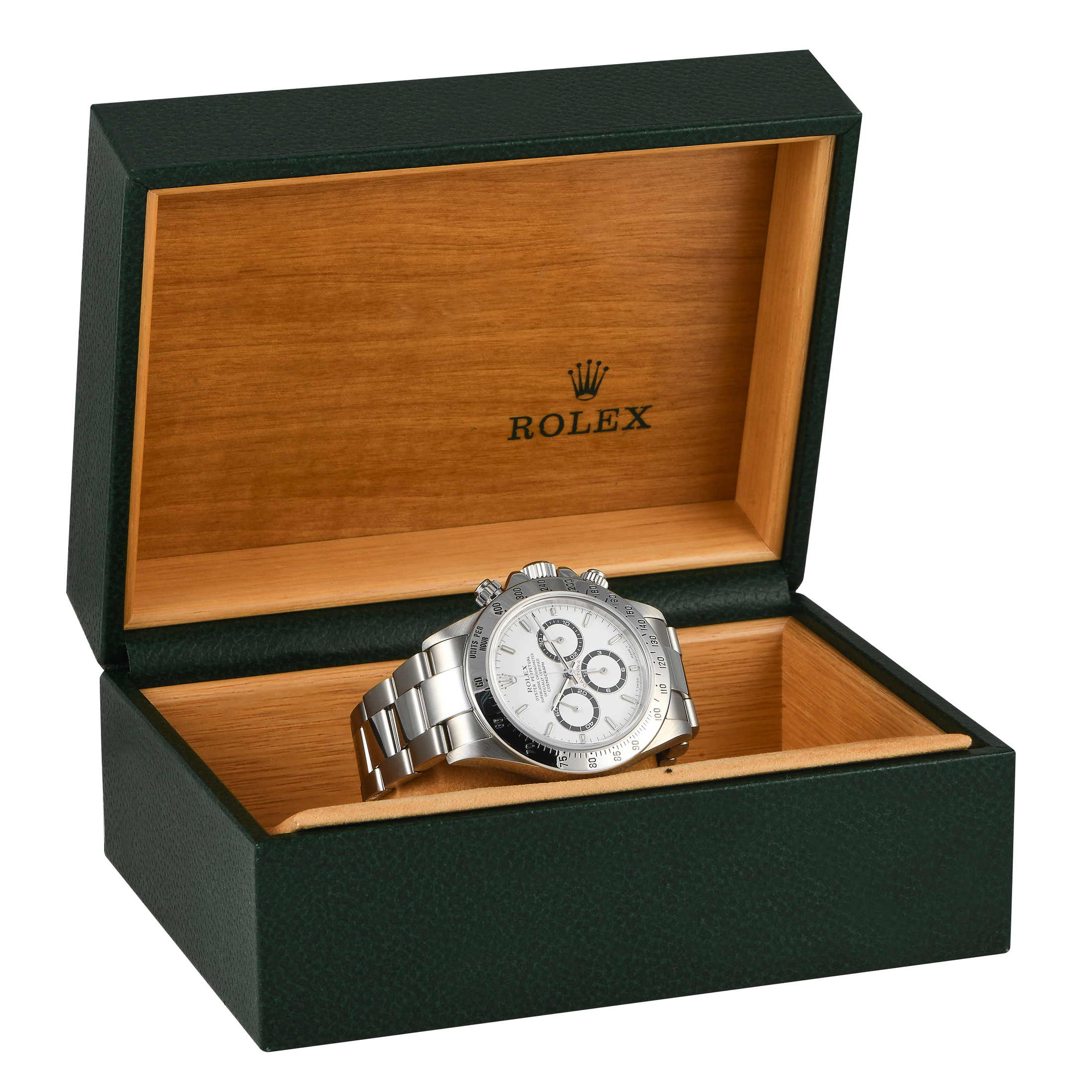 Rolex Daytona Zenith Chronograph 40mm Watch 16520