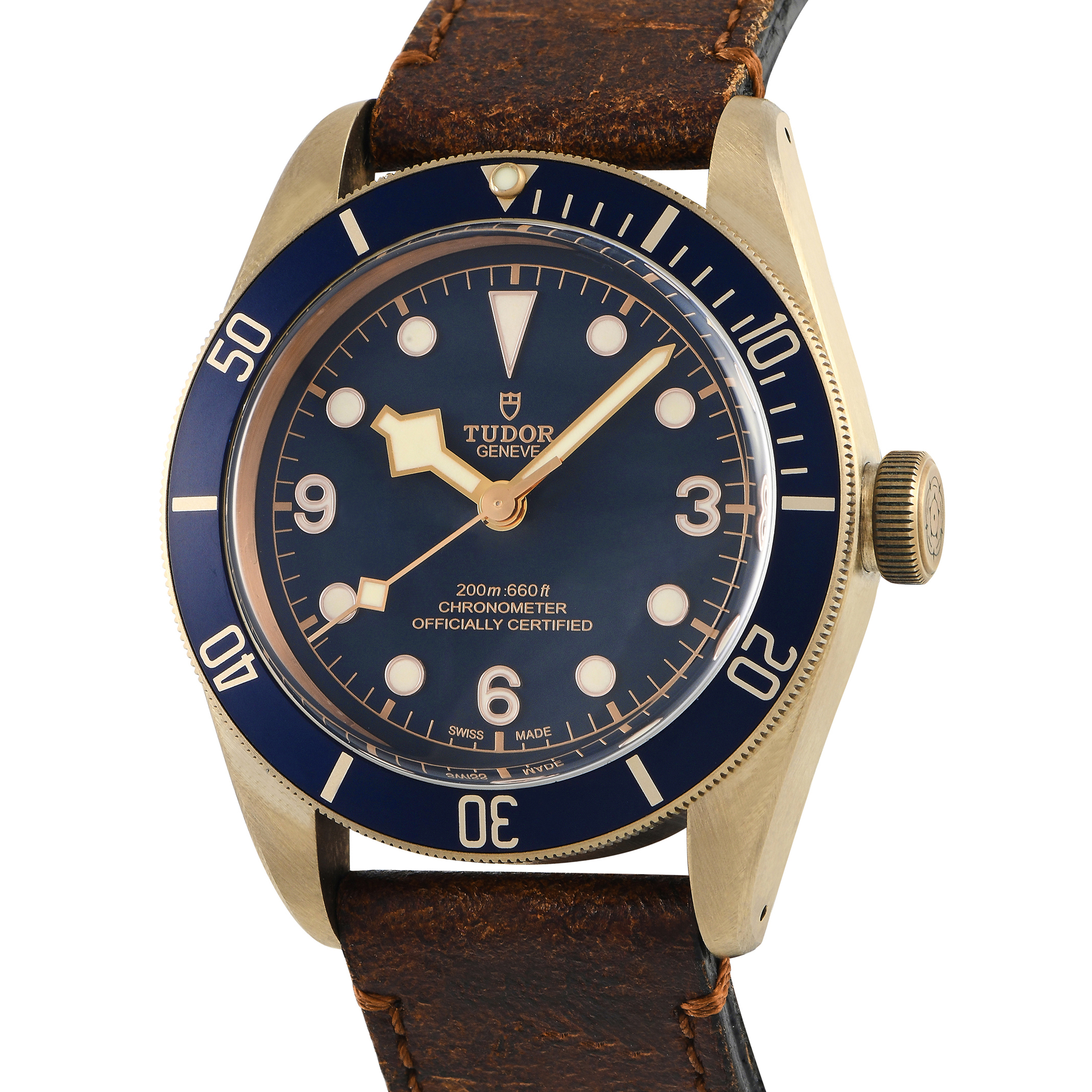 Tudor Black Bay Bronze 43mm Watch 79250B