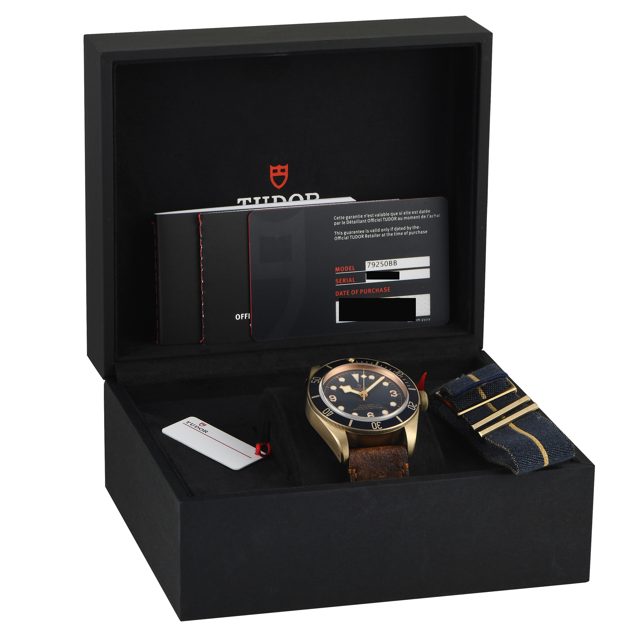 Tudor Black Bay Bronze 43mm Watch 79250B