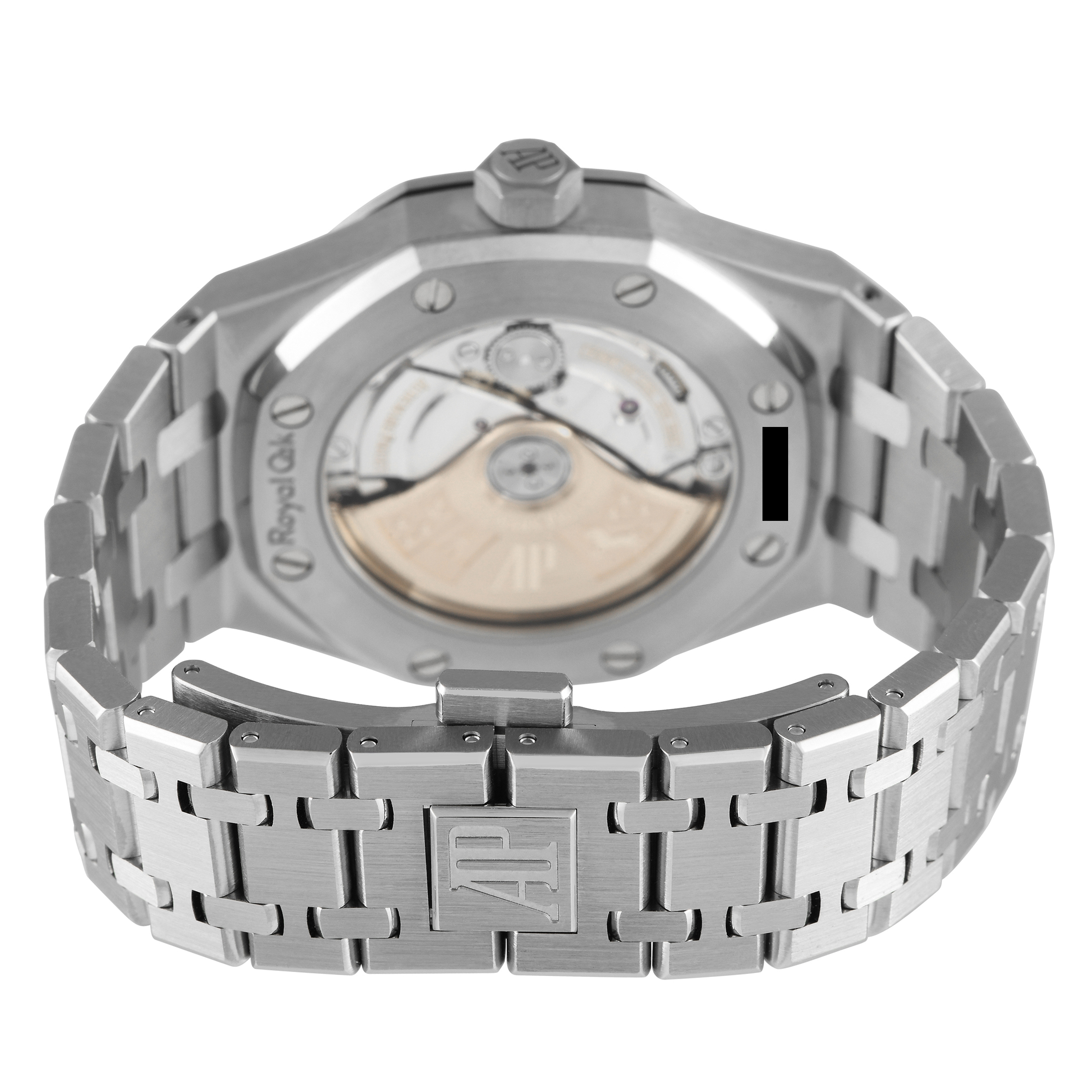 Audemars Piguet Royal Oak Diamond Bezel Gray Dial Automatic Watch 15451ST.ZZ.1256ST.02