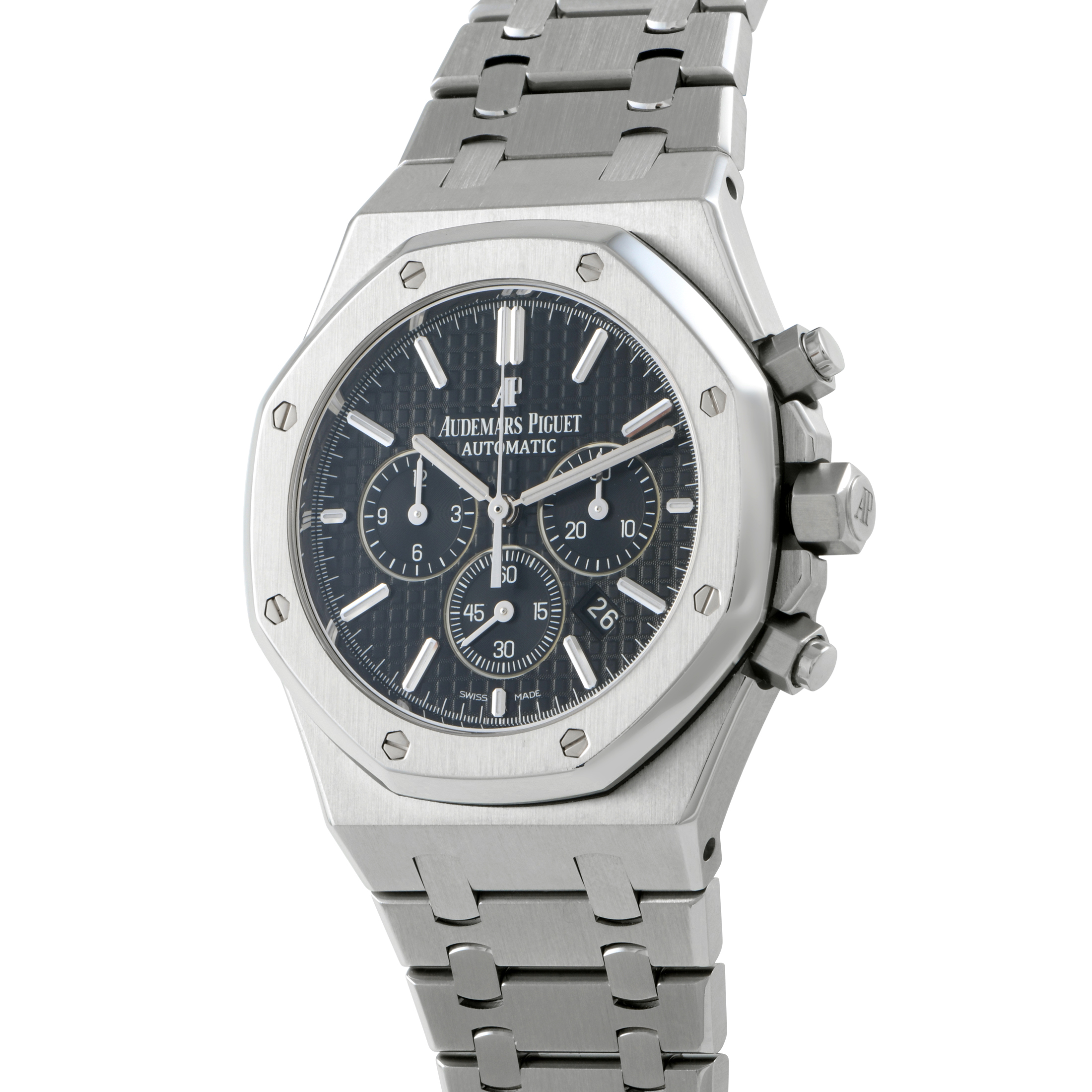 Audemars Piguet Royal Oak Chronograph Black Dial Men's Watch 26320ST.OO.1220ST.01