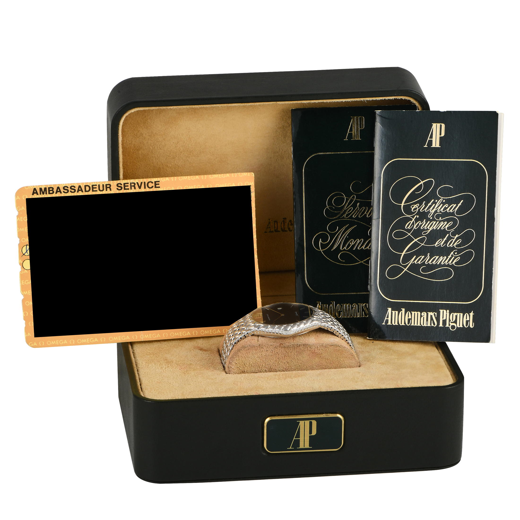 Audemars Piguet Cobra Jumbo 18K White Gold Watch BC5447G341