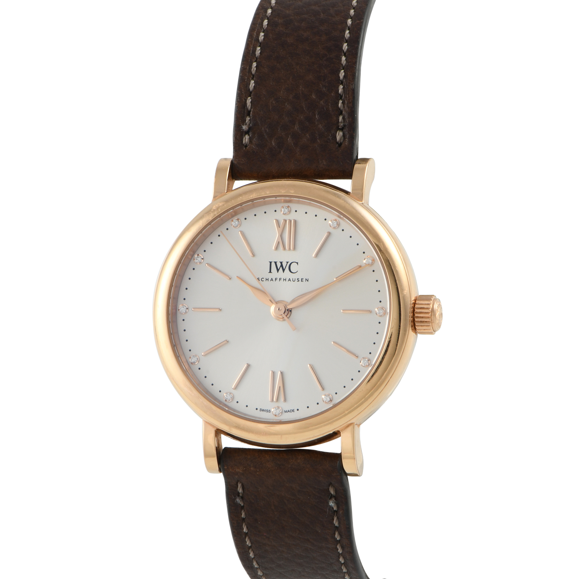 IWC Portofino Automatic 34 Rose Gold Watch IW357414
