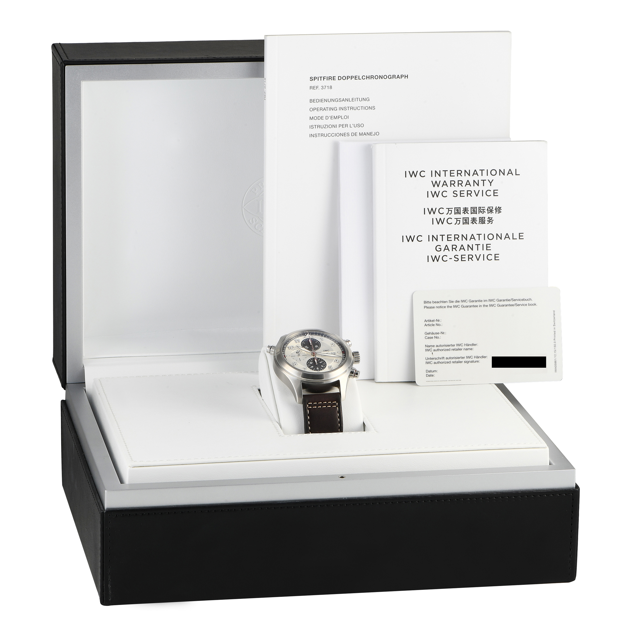 IWC Spitfire Double Chronograph Watch IW371806