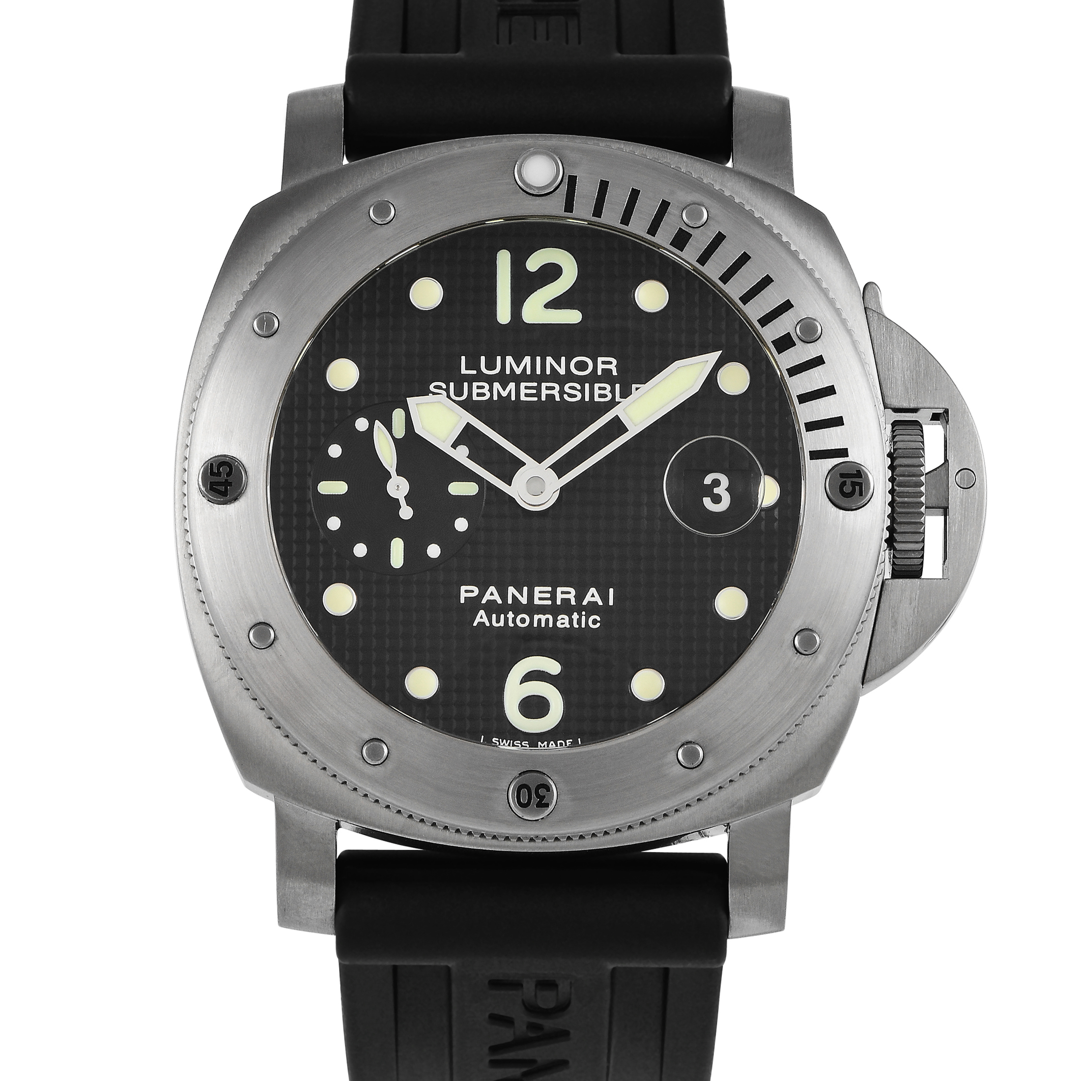 Officine Panerai Luminor Submersible Watch pam00025