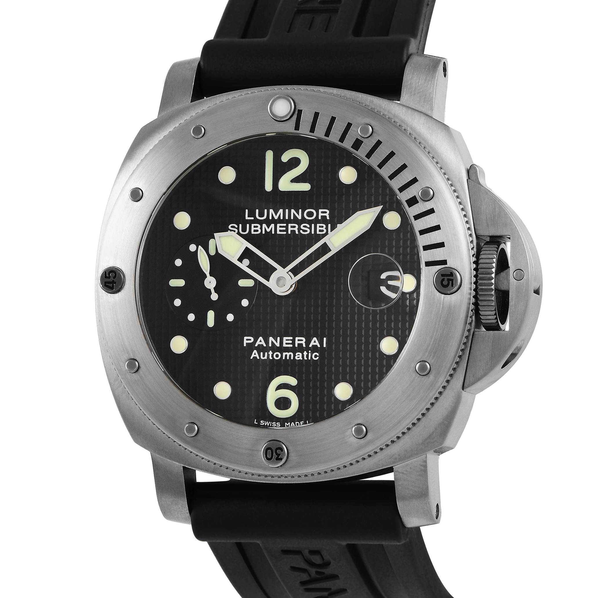 Officine Panerai Luminor Submersible Watch pam00025