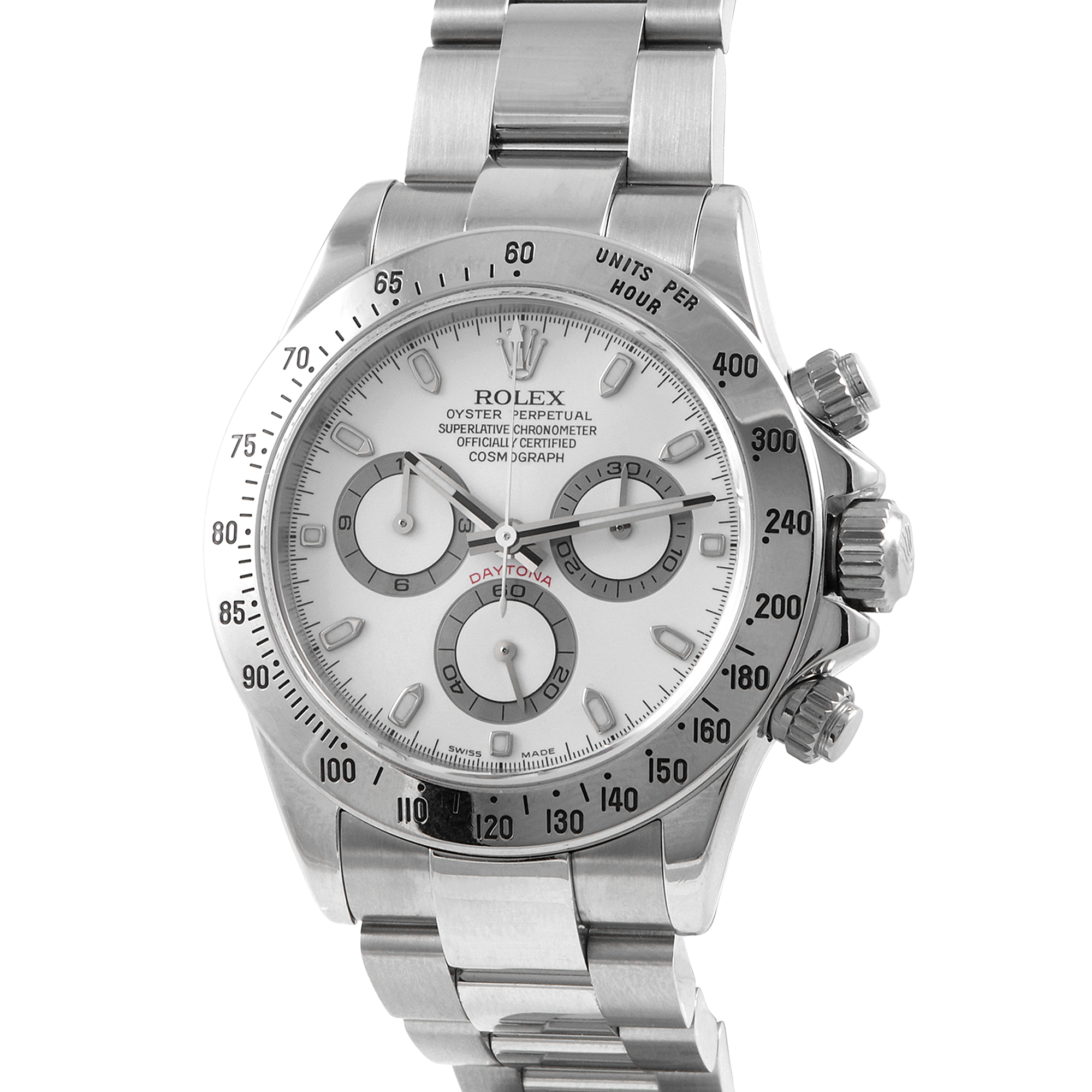 Rolex Daytona White Dial Watch 116520