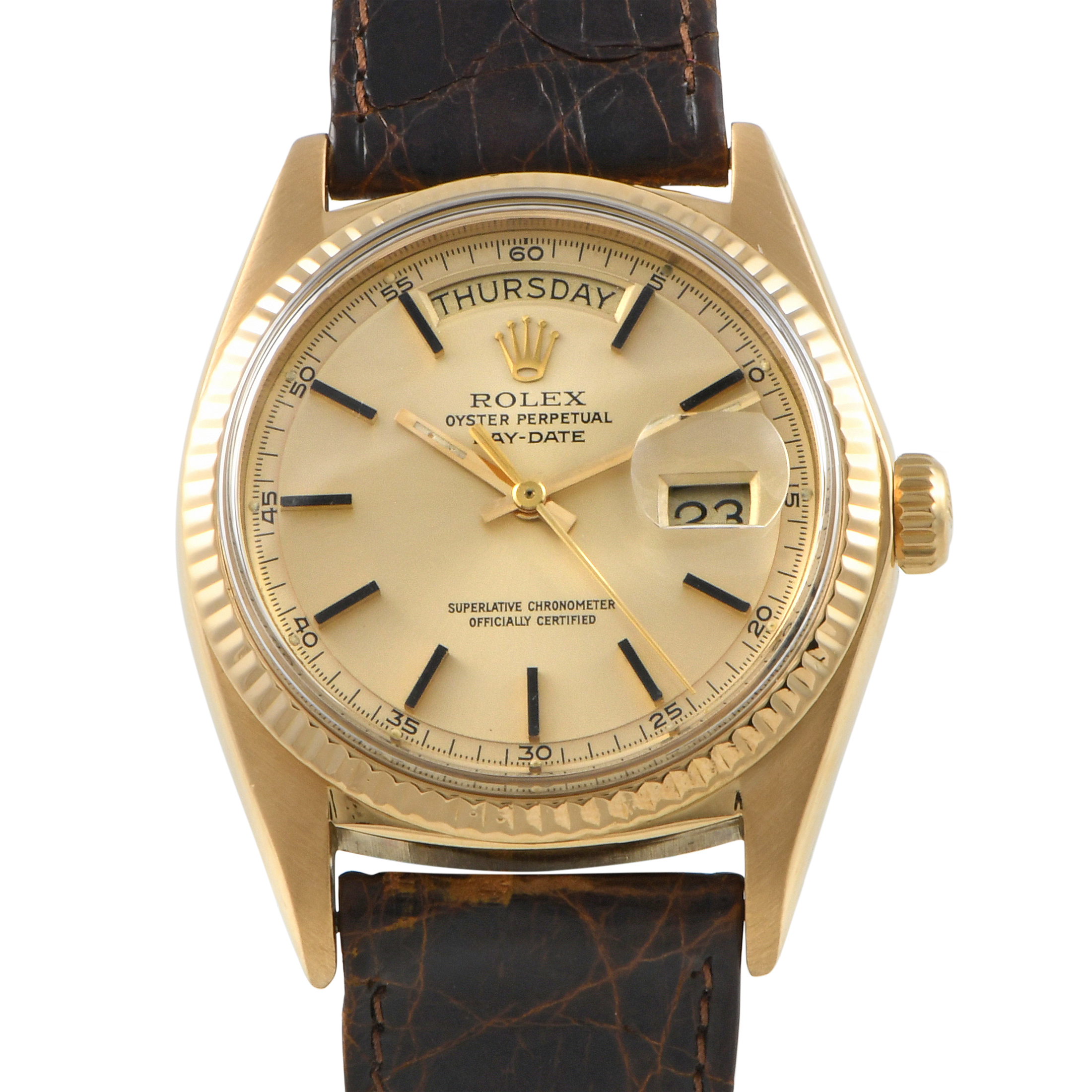 Rolex Day-Date 36 Yellow Gold Watch 1803