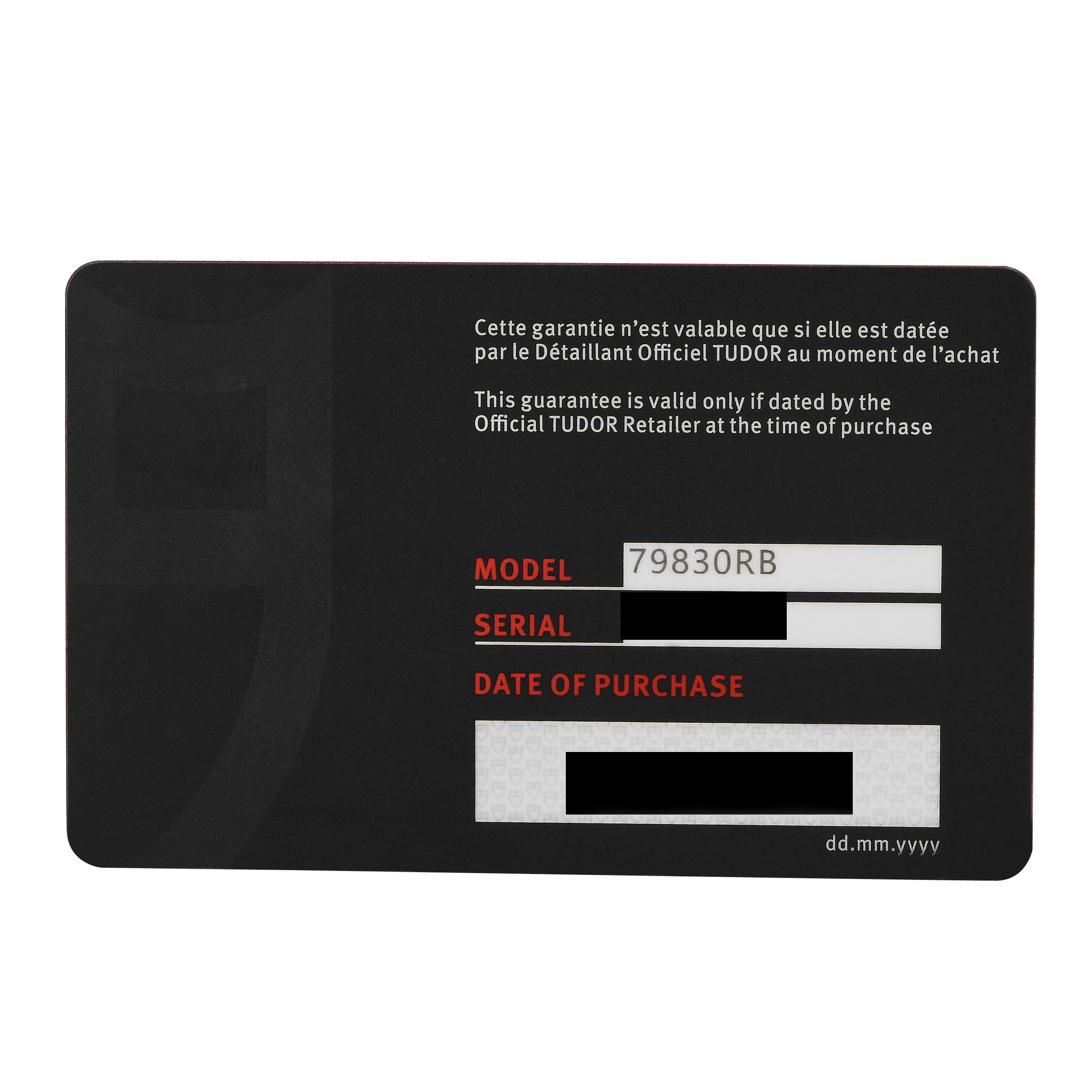 Tudor Black Bay GMT Watch 79830RB