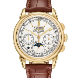 Patek Philippe Grand Complications Perpetual Calendar Chronograph Yellow Gold Watch 5270J-001