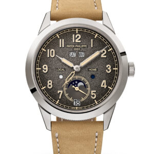 Patek Philippe Annual Calendar Travel Time White Gold Watch 5326G-001